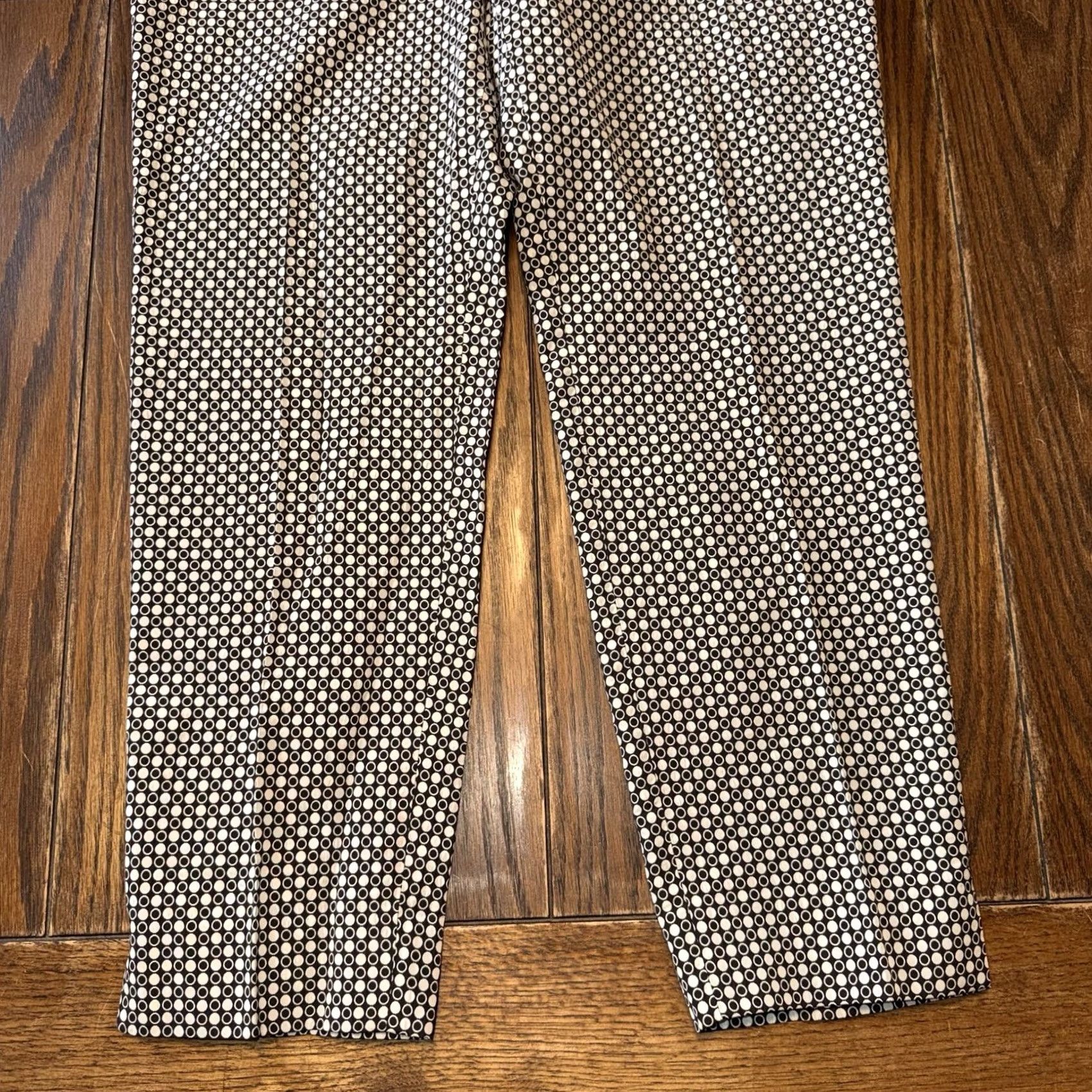Peserico Peserico Italy Women’s Pants Size 48 Black White Dots Made In Italy Size 34" / US 12 / IT 48 - 2 Thumbnail