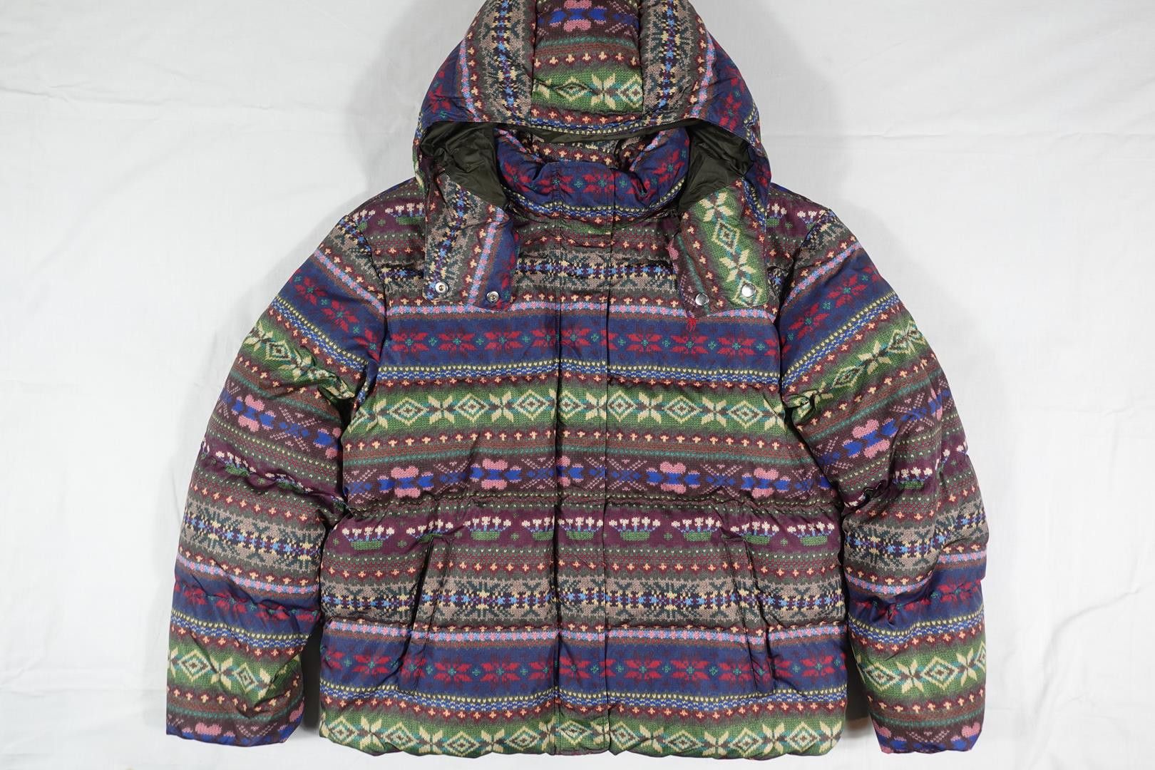 Polo Ralph Lauren Polo Ralph Lauren Jacket Puffer Down Fair Isle Coat NWT XL Size XL / US 12-14 / IT 48-50 - 1 Thumbnail