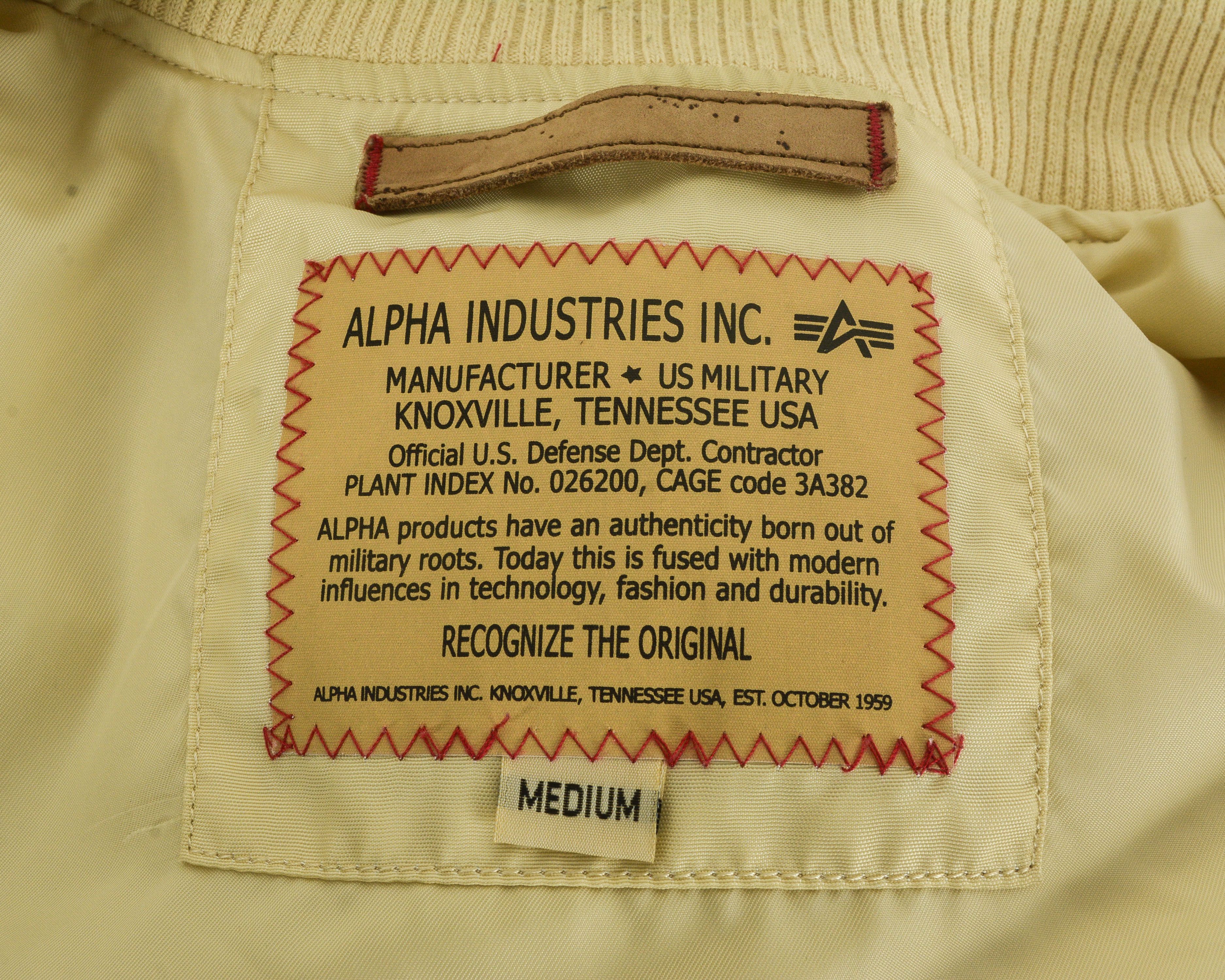 Alpha Industries × Vintage Alpha Industries MA-1 Women M Pilot Bomber Jacket Coat Size M / US 6-8 / IT 42-44 - 8 Thumbnail