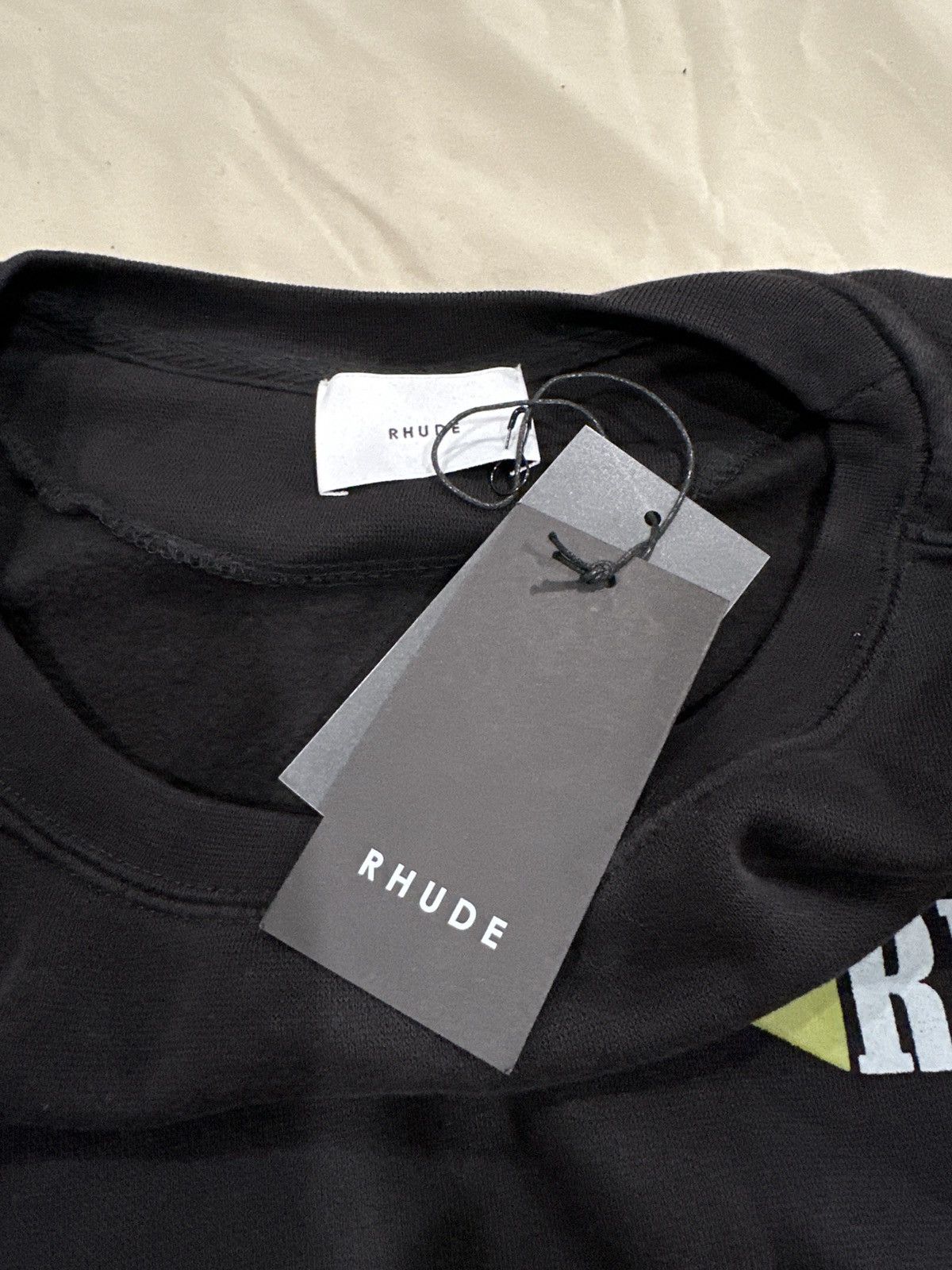 Rhude Rhude Cigarette Carton Distressed sweatshirt Sz XL Size US XL / EU 56 / 4 - 3 Thumbnail