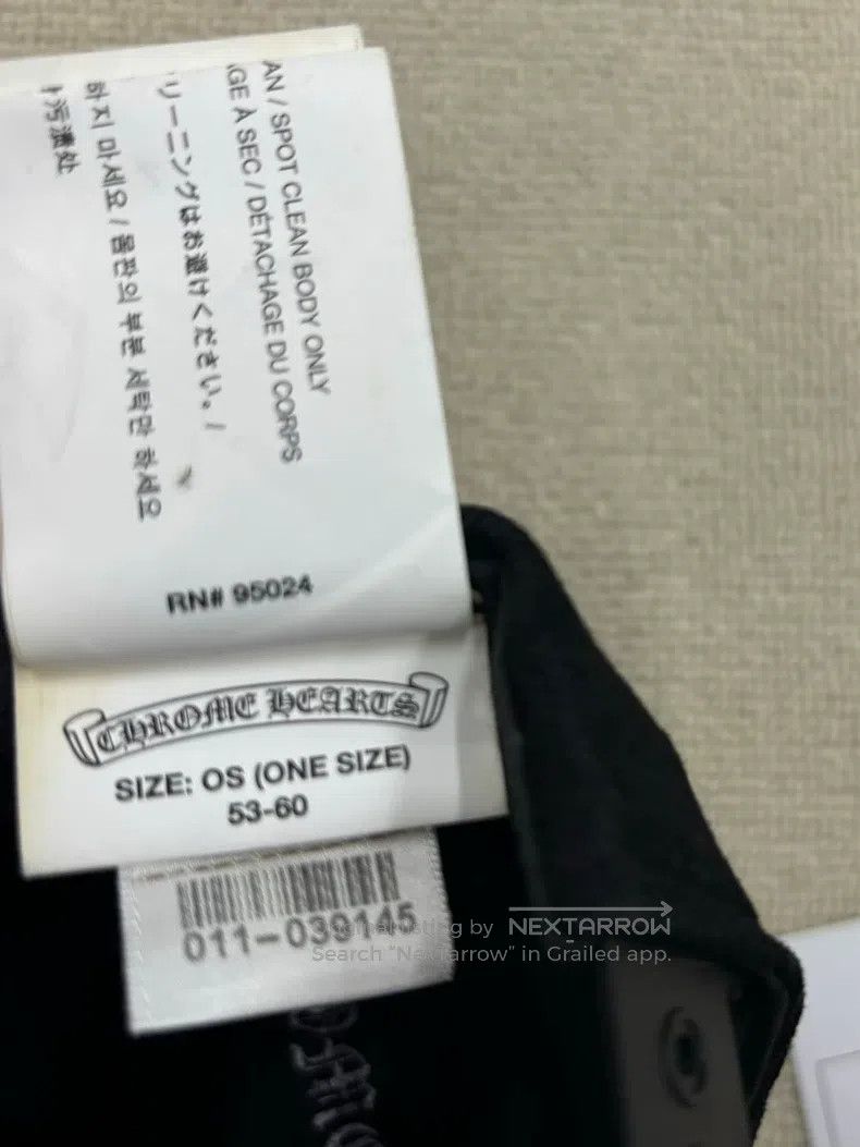 Chrome Hearts CHROME HEARTS Large Cross Silver Buckle Duckbill Cap Baseb Size ONE SIZE - 4 Thumbnail