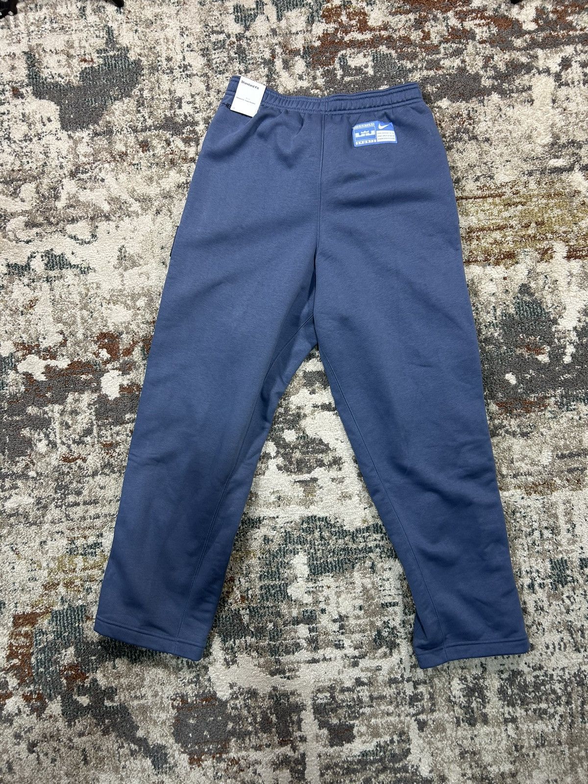 Nike Nike Lebron Snap Button Sweatpants Blue Size US 34 / EU 50 - 5 Thumbnail