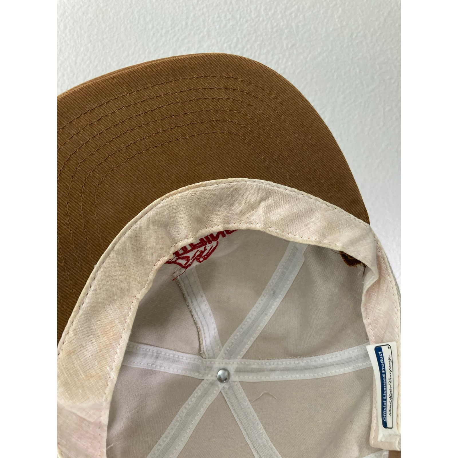 Vintage Vintage Mountaineer Race Track Resort Snapback Hat Brown Size ONE SIZE - 10 Thumbnail