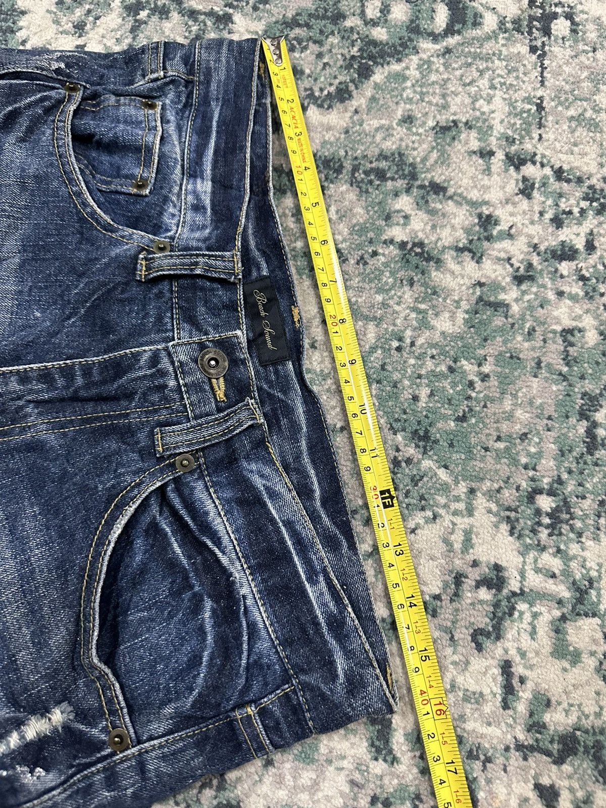 14th Addiction Japanese Beach Sound Denim Pants Bootcut Seditionaries Punk Size US 32 / EU 48 - 19 Thumbnail