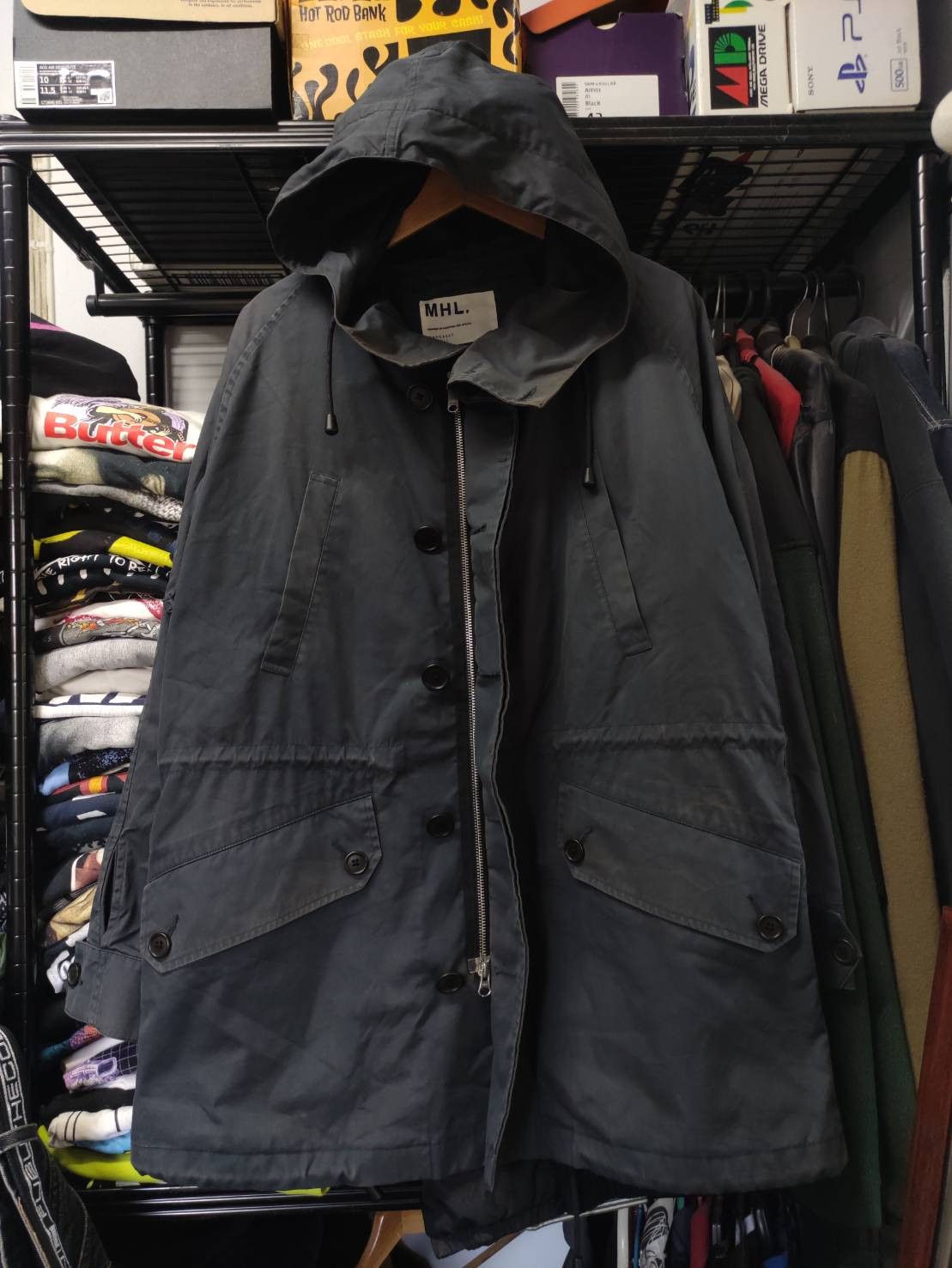 If Six Was Nine MHL Margaret Howell Parka Hoodie Jacket Size US M / EU 48-50 / 2 - 1 Thumbnail