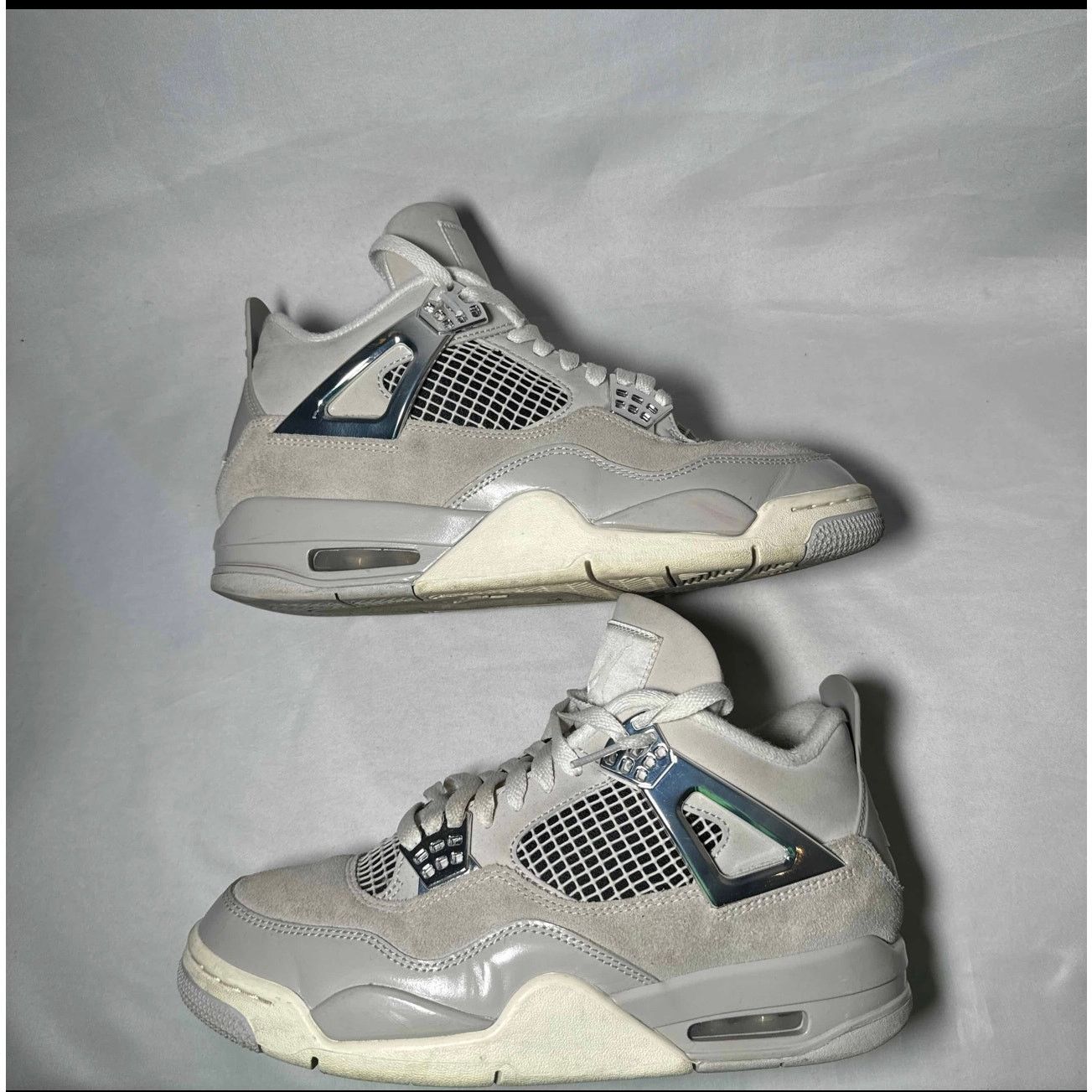 Jordan Brand × Nike Size 9 Wmns Air Jordan 4 Retro Frozen Moments Women's Shoes Size US 9 / IT 39 - 2 Thumbnail