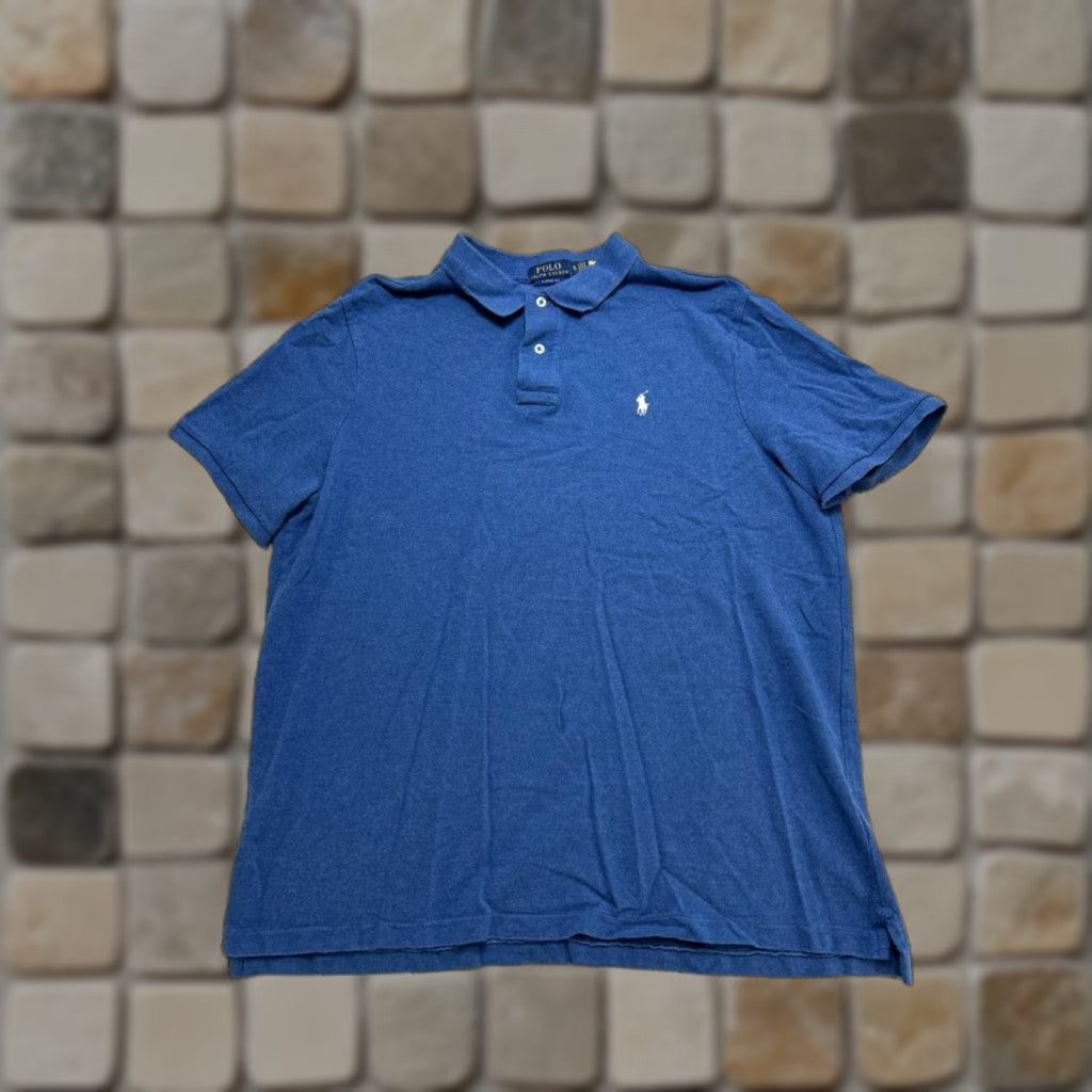 Polo Ralph Lauren Polo Ralph Lauren Shirt Mens XL Blue Cotton Golf Size US XL / EU 56 / 4 - 1 Thumbnail