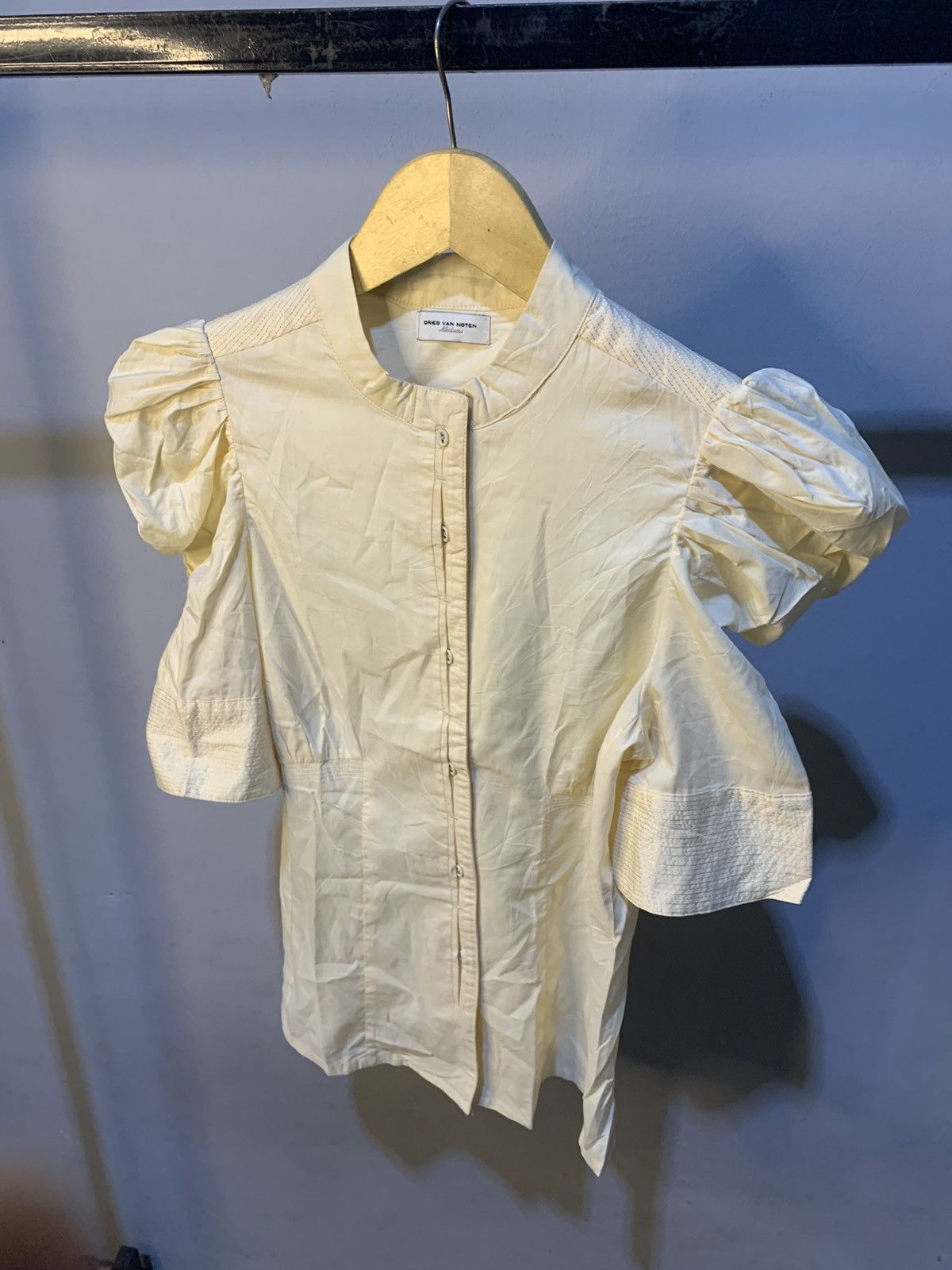 Dries Van Noten Dries Van Noten Mini Dres Balloon Sleve Size US S / EU 44-46 / 1 - 4 Thumbnail
