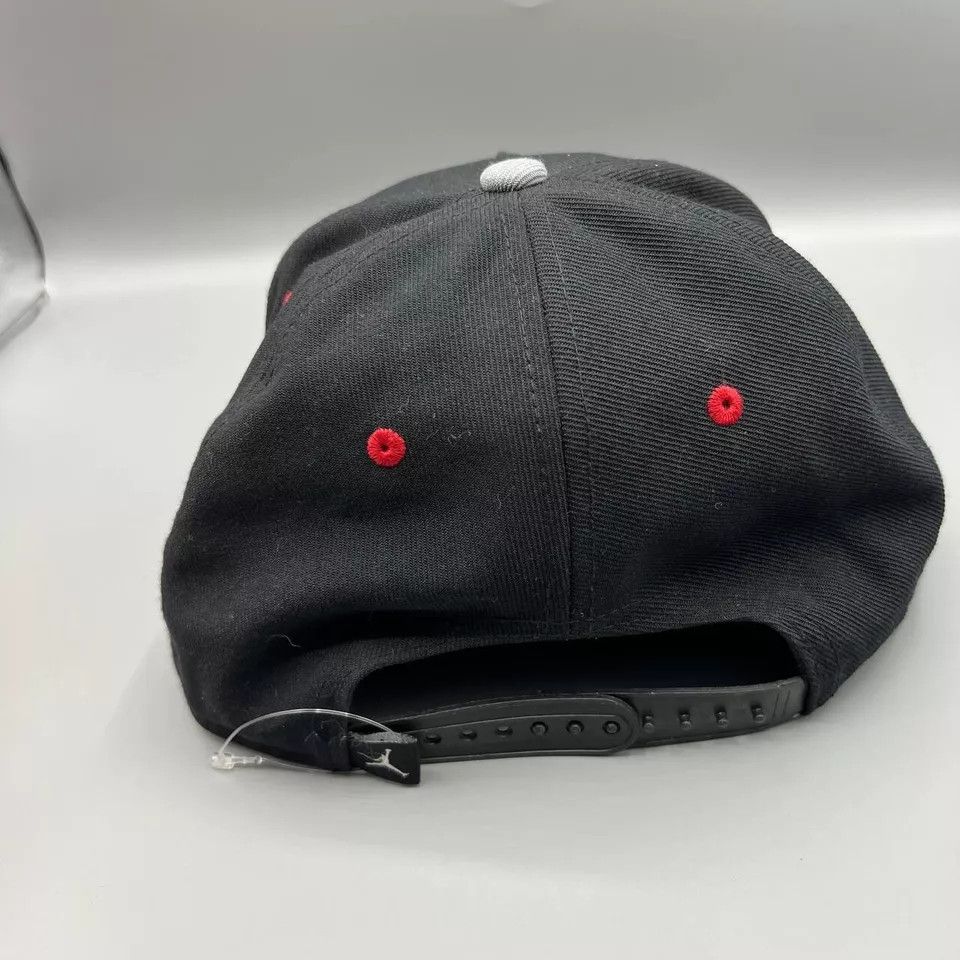 Jordan Brand Air Jordan Flight Hat Men Black Gray Jumpman Snap Back Cap Size ONE SIZE - 6 Thumbnail