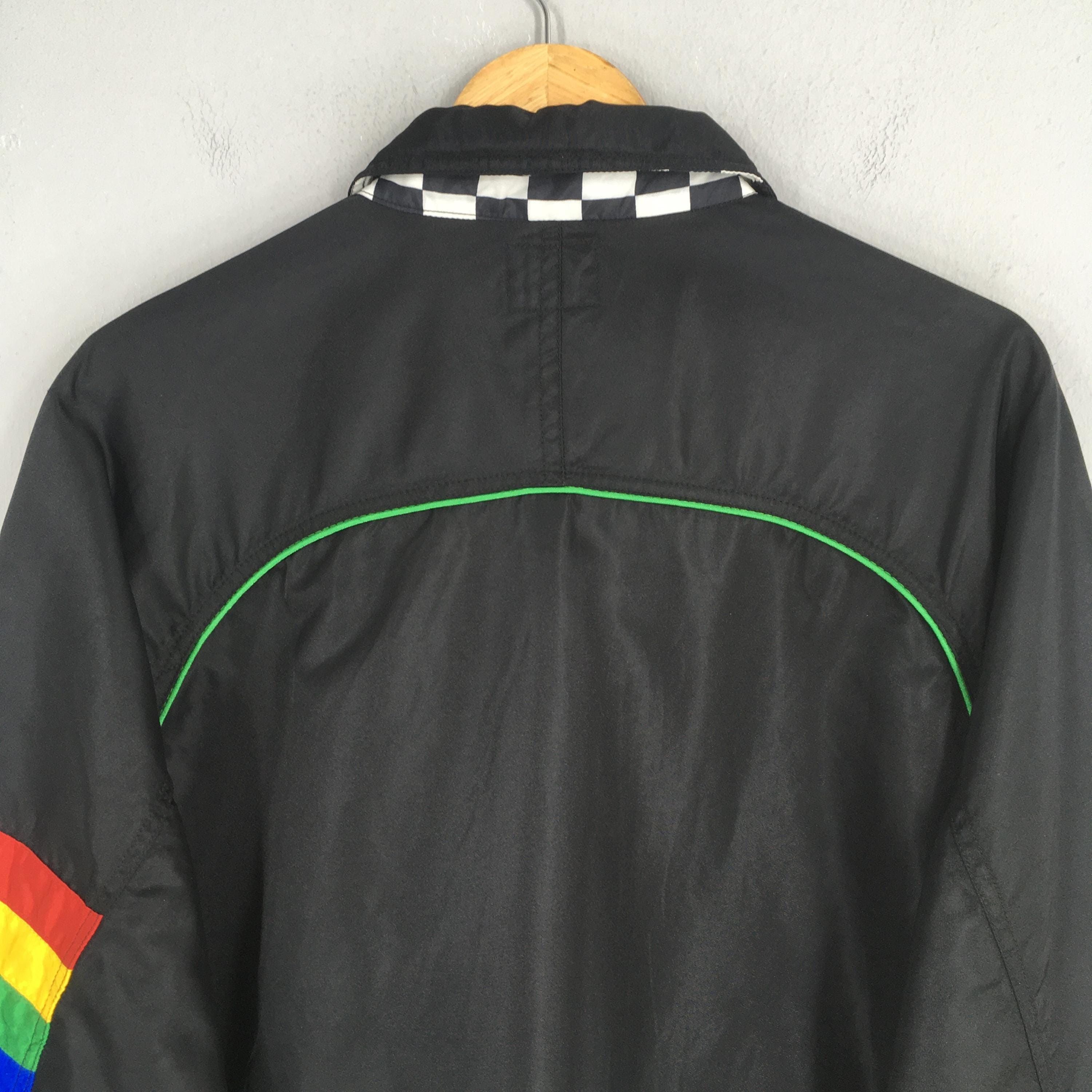 Benetton Vintage Benetton Formula 1 Embroidery Black Jacket XLarge Size US XL / EU 56 / 4 - 9 Thumbnail