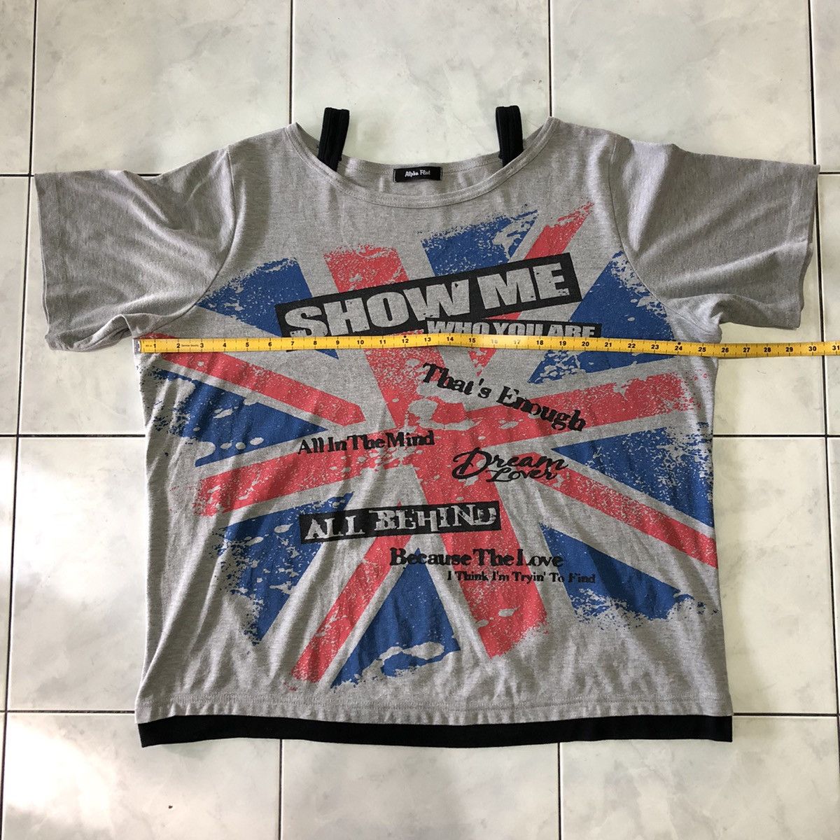 Japanese Brand Size 6L Alpha Flat Double Layer Asian Style Japanese Poem Size US XXL / EU 58 / 5 - 13 Thumbnail