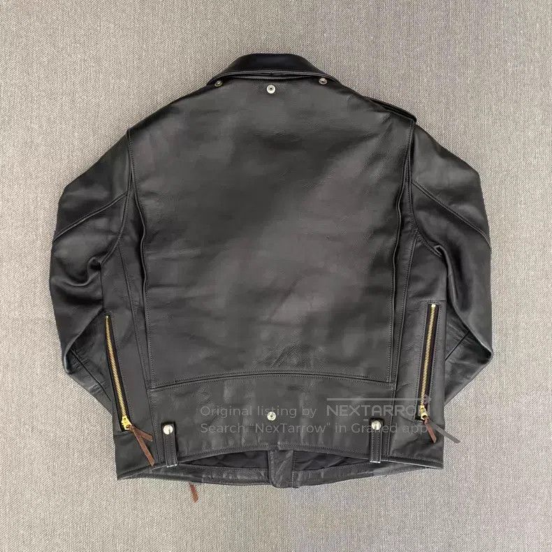 Buco Buco J24 cable-stayed locomotive leather jacket Size US XL / EU 56 / 4 - 2 Thumbnail