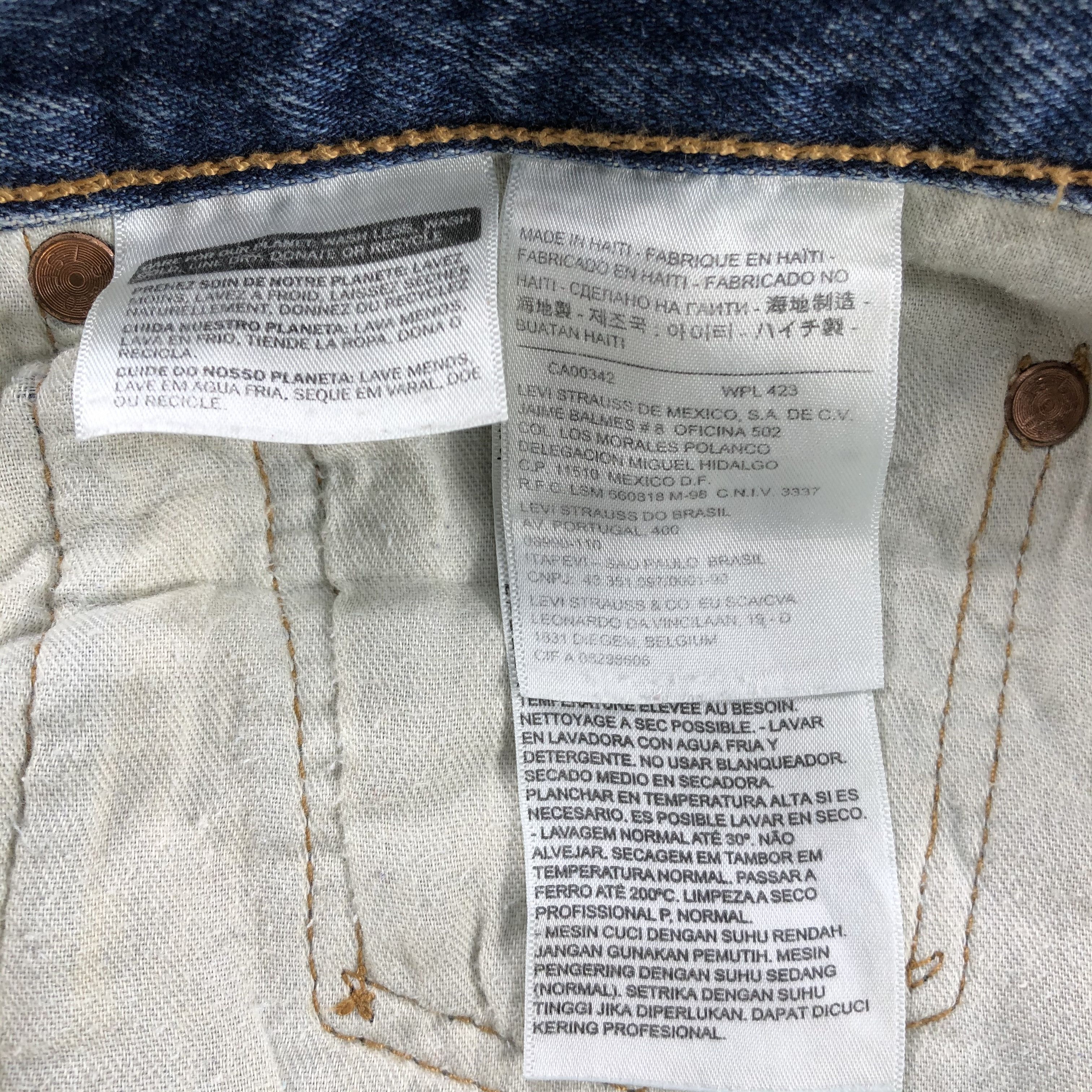 Levi's × Vintage Vintage Light Wash Levis 501 Jeans-JM2720 Size US 33 - 11 Thumbnail