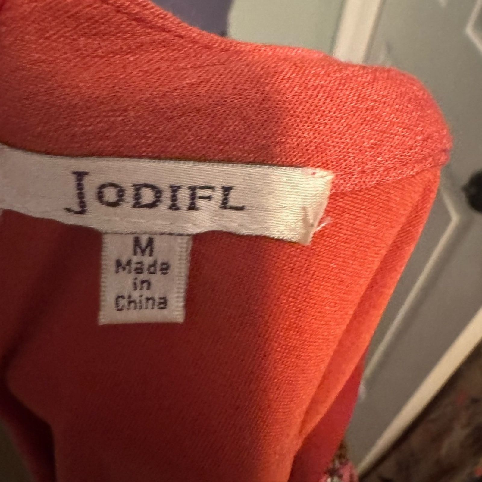 Other JODIFL Asymmetrical reddish Orange Cut Out Dress Sz M Size M / US 6-8 / IT 42-44 - 7 Thumbnail