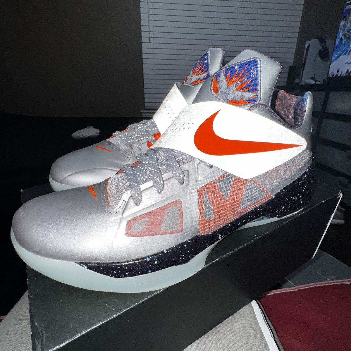 Nike KD GALAXY 4 ☄️ Size US 12 / EU 45 - 4 Thumbnail