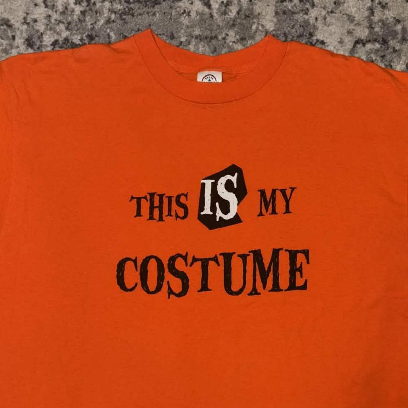 Vintage Vintage Y2K This Is My Costume Halloween Shirt Size US XL / EU 56 / 4 - 1 Thumbnail