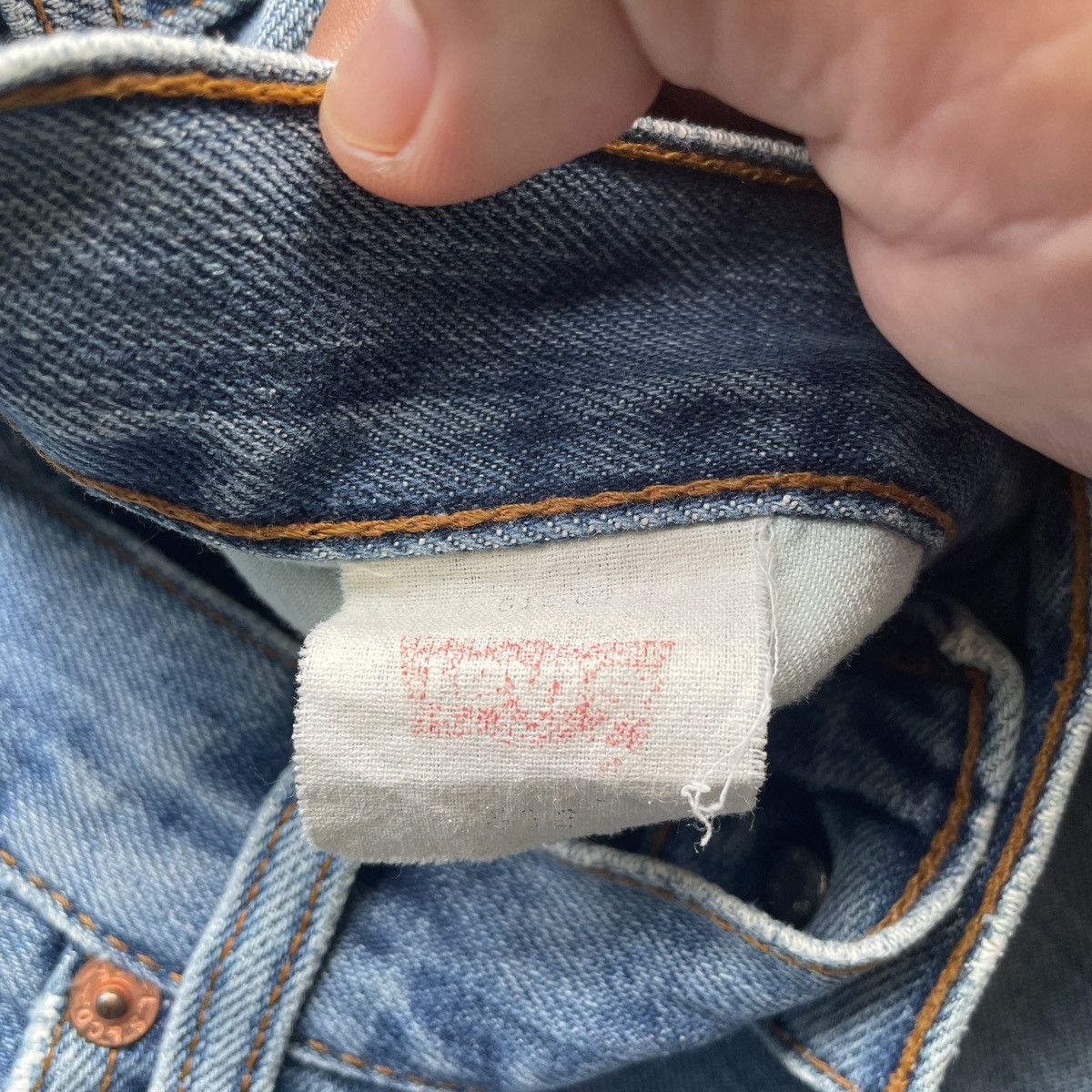 Levi's Vintage Clothing Vintage Levi’s 512 Faded Denim Jeans Pants W31x30 Size US 31 - 8 Thumbnail