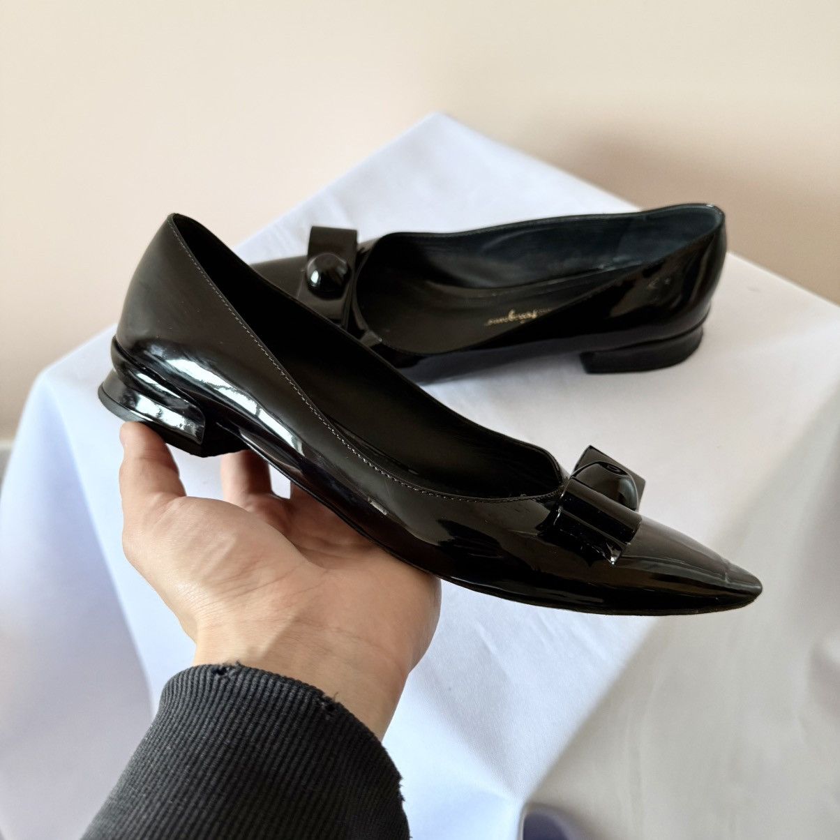 Salvatore Ferragamo RARE Salvatore Ferragamo Vara Bow Shoes Jil Sander Vibe Size US 7 / IT 37 - 7 Thumbnail