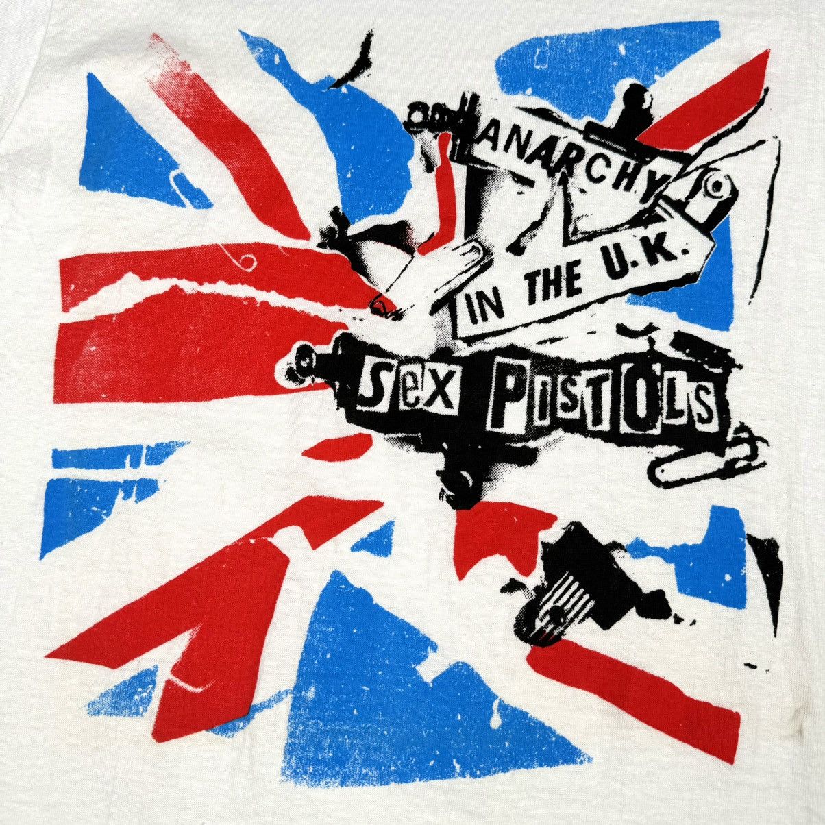 Band Tees Vintage 80s Sex Pistols ‘Anarchy in the UK’ Euro T Shirt Size US L / EU 52-54 / 3 - 4 Thumbnail