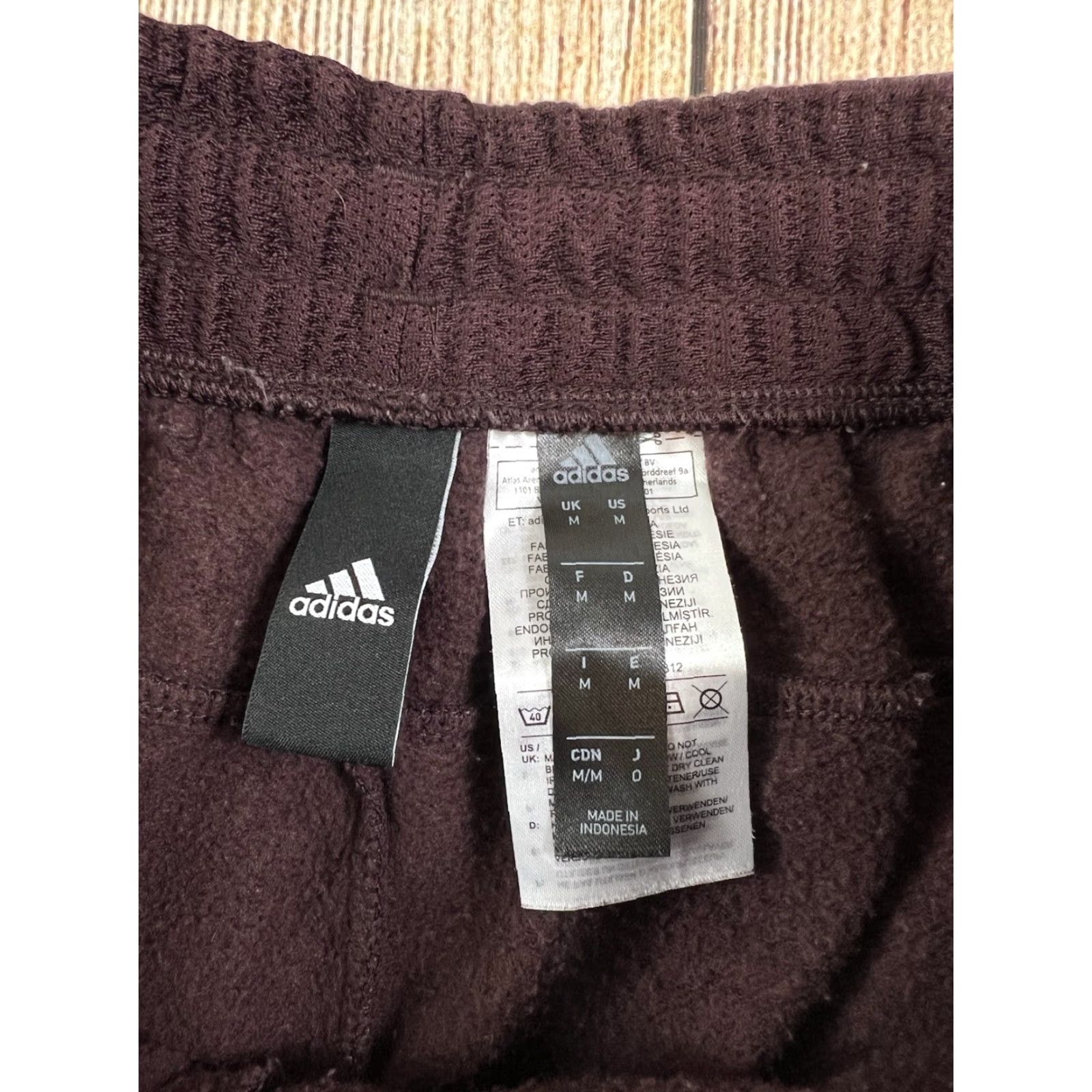 Adidas VINTAGE adidas Climalite Pants Mens M Red Pants Tapered Activewear DU9474 Size US 31 - 3 Thumbnail