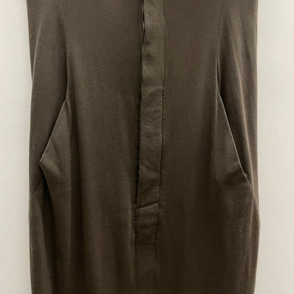 Rick Owens SS12 Rick Owens “NASKA” Asymmetrical Column Dress Size XXS / US 00 / IT 34 - 5 Thumbnail