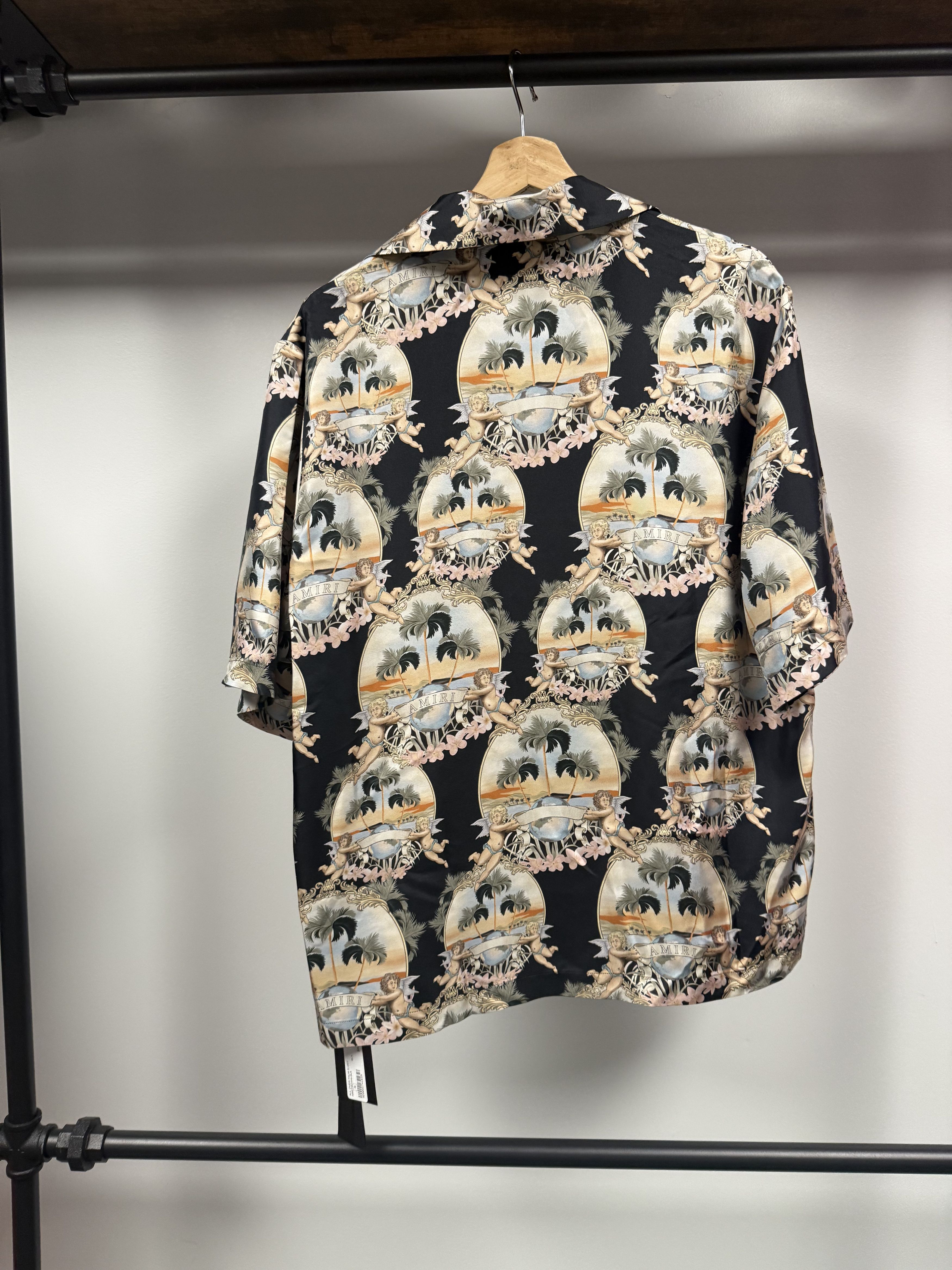 Amiri Amiri Silk Cherub Shirt - M Size US M / EU 48-50 / 2 - 4 Thumbnail