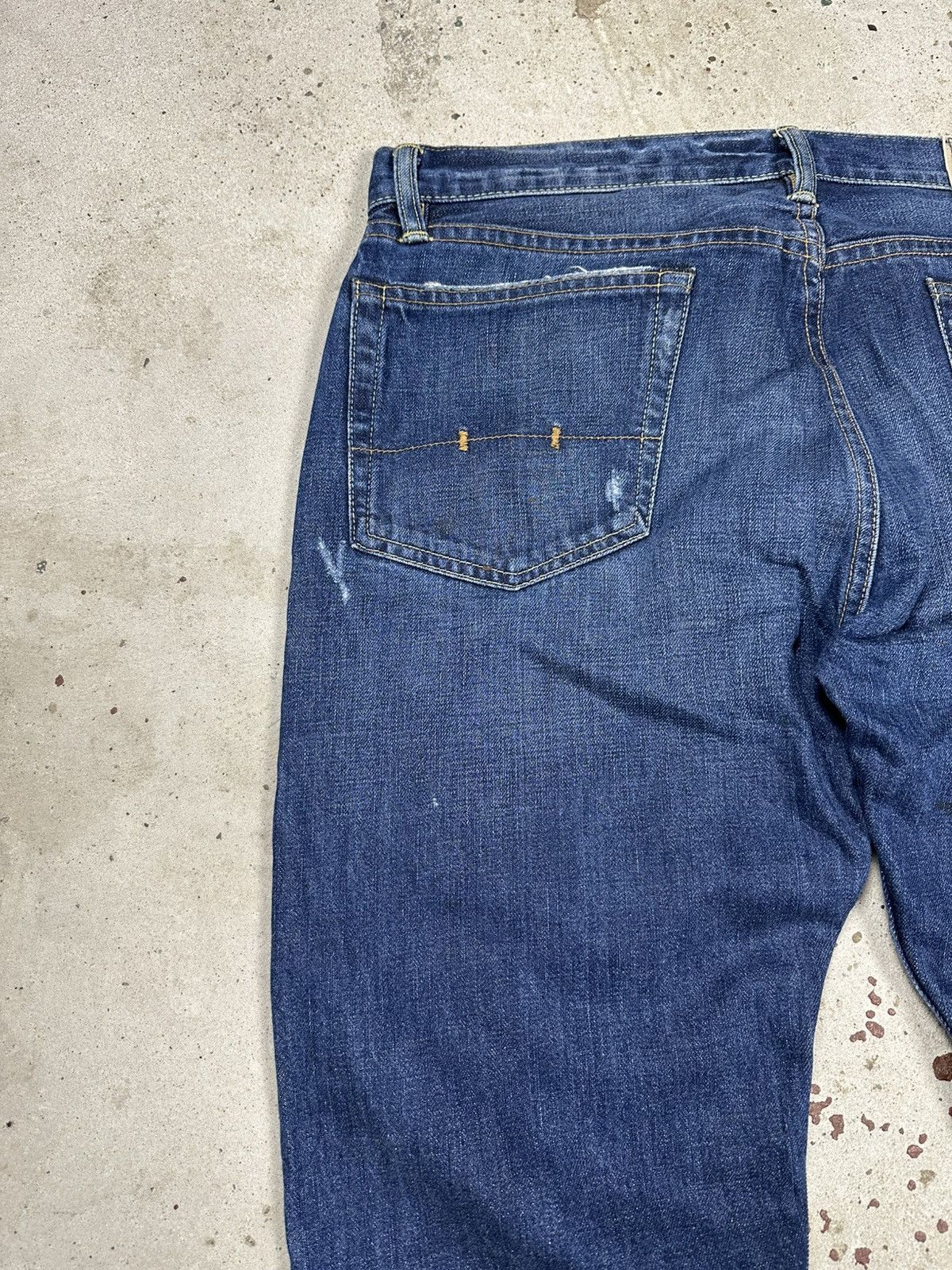 Polo Ralph Lauren × Vintage Vintage Y2K Polo Ralph Lauren Classic 867 Baggy Denim Pants Size US 34 / EU 50 - 11 Thumbnail
