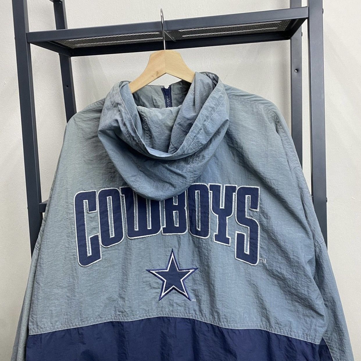 NFL × Starter × Vintage Vintage Dallas Cowboys NFL Light jacket Size US XXL / EU 58 / 5 - 4 Thumbnail