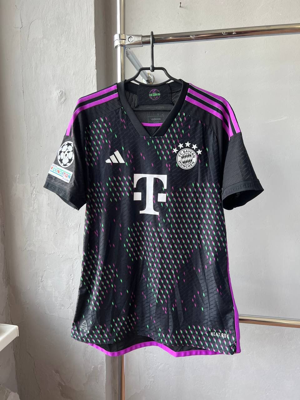 Adidas 2023/24 BAYERN MUNICH #11 COMAN AWAY SOCCER JERSEY SHIRT SzL Size US L / EU 52-54 / 3 - 4 Thumbnail