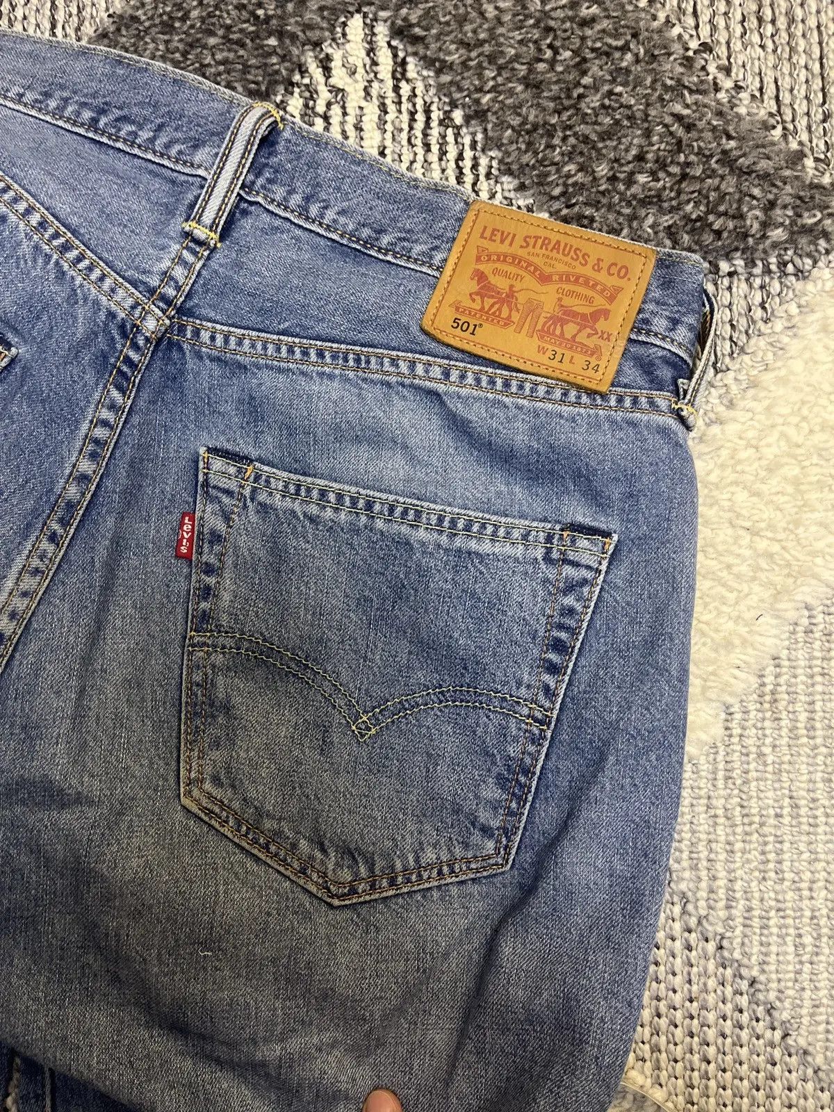 Levi's LEVIS VINTAGE DENIM PANTS JEANS Size US 31 - 2 Thumbnail