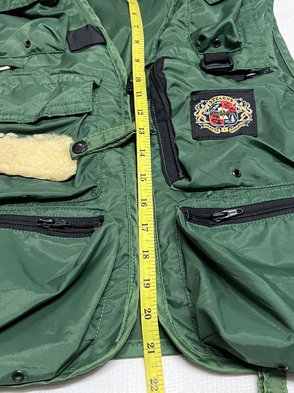 Other 🔥HOT DROPS🔥VINTAGE SURVIVOR VEST NYLON GREEN Size US M / EU 48-50 / 2 - 11 Thumbnail