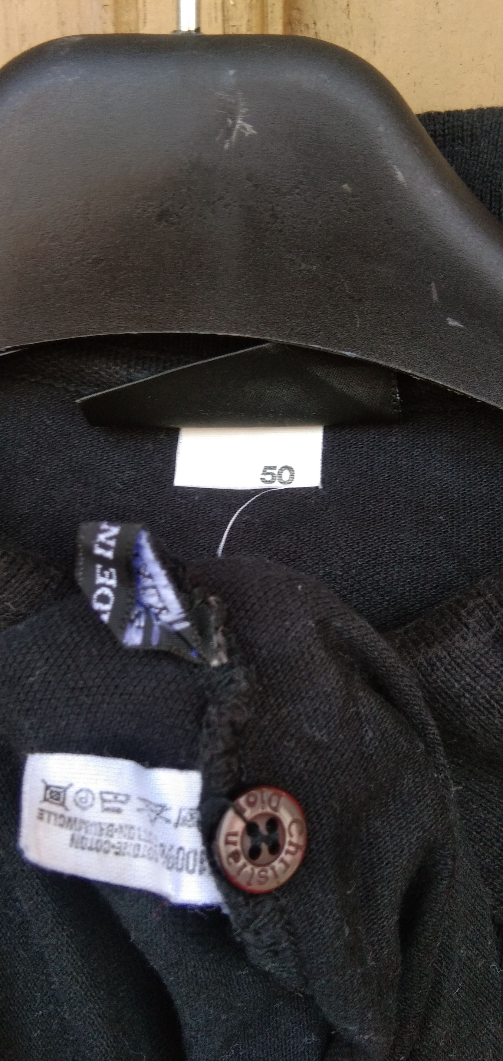 Christian Dior Monsieur × Vintage Vtg Christian dior monsieur long polo shirt Size US M / EU 48-50 / 2 - 6 Thumbnail
