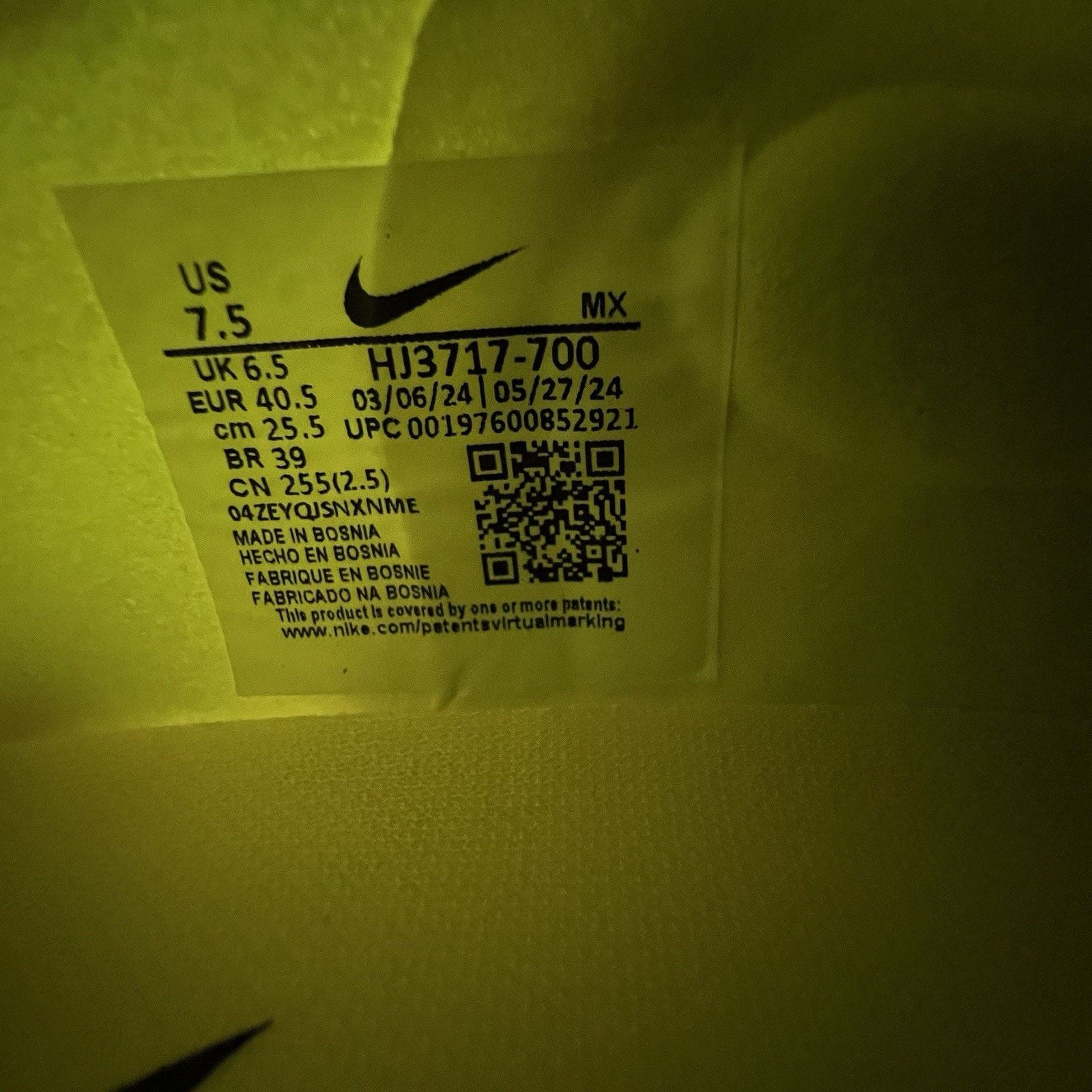Nike Nike Zoom Mercurial Superfly 10 Elite 7.5 Soccer Cleats New Size US 7.5 / EU 40-41 - 9 Thumbnail