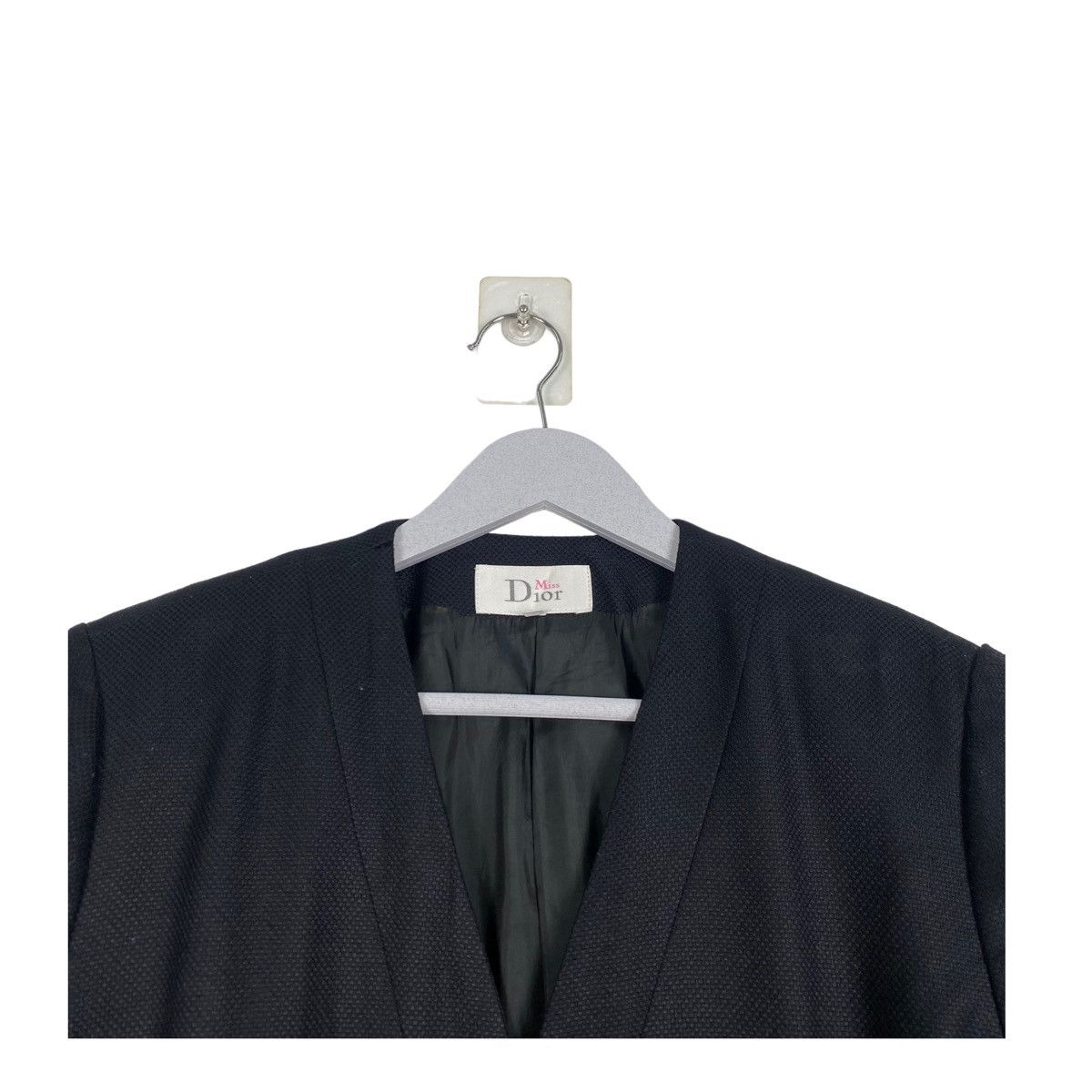 Dior × Vintage 💥VINTAGE MISS DIOR LINEN BUTTON JACKET Size M / US 6-8 / IT 42-44 - 4 Thumbnail