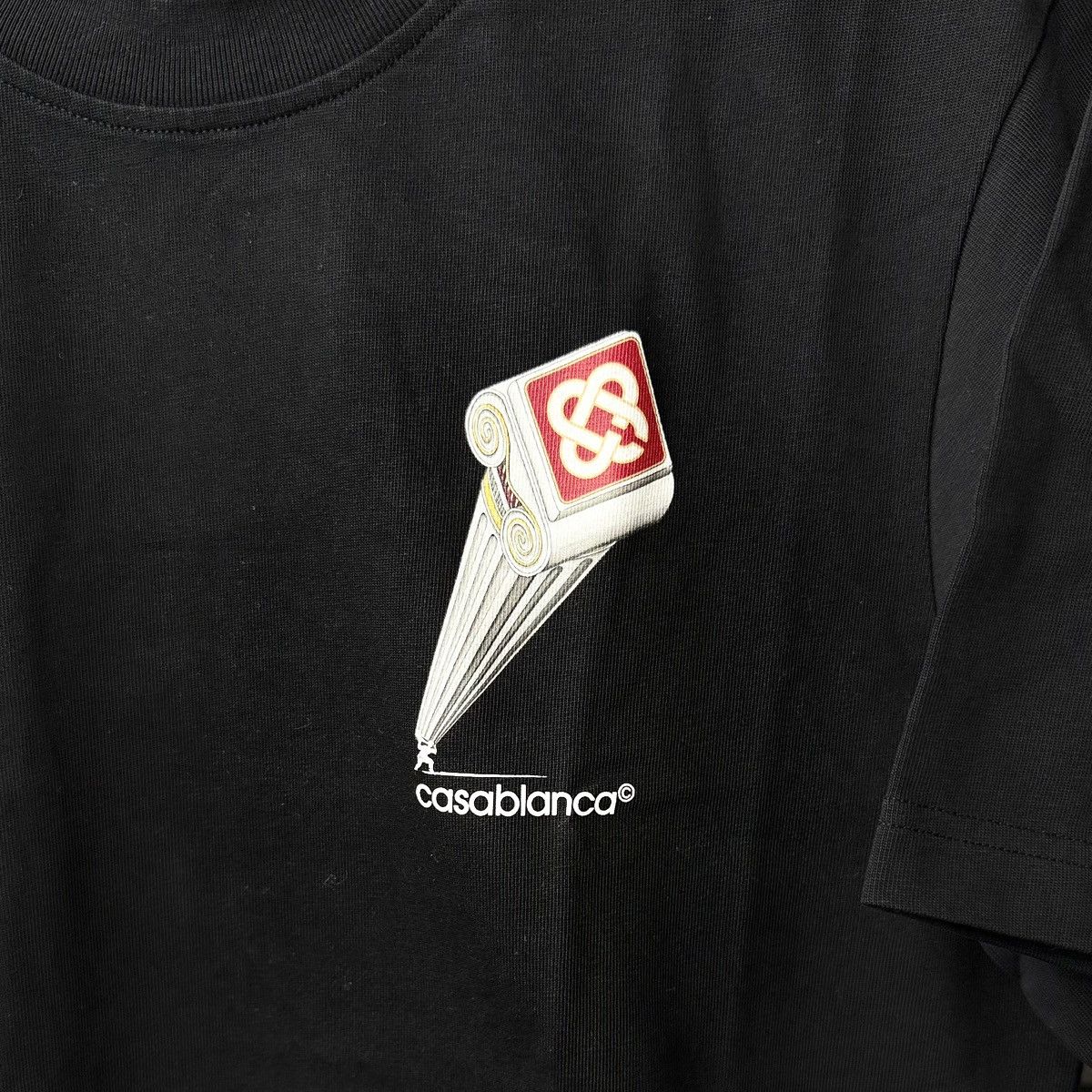 Casablanca Casablanca Leaning Column T-Shirt Size US S / EU 44-46 / 1 - 5 Thumbnail