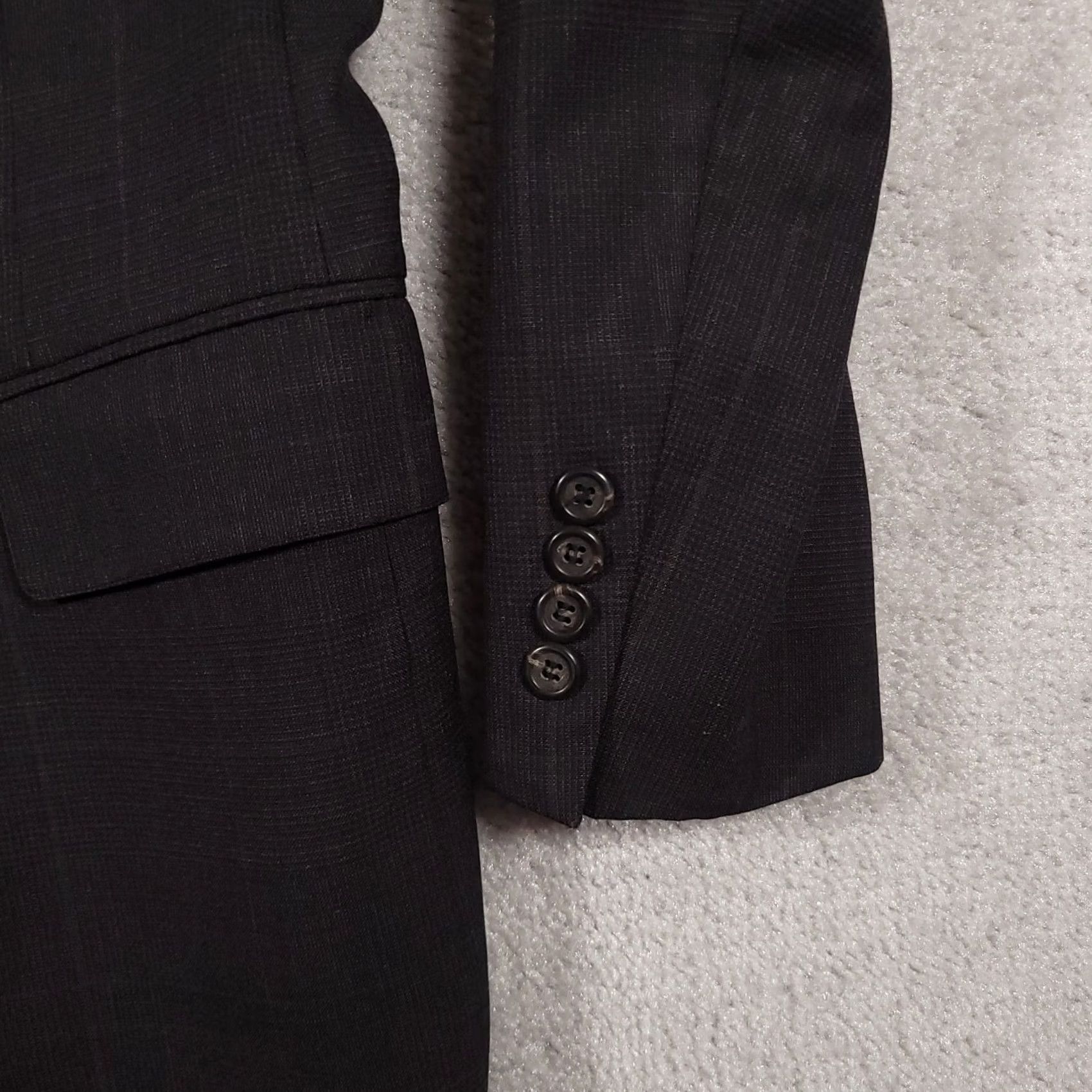 Ralph Lauren Ralph Lauren Blazer Mens 40 Gray Pinstriped Wool Jacket USA University Club Single-Breasted Notch Lapel Formal Jacket Women? No Men Size US L / EU 52-54 / 3 - 5 Thumbnail