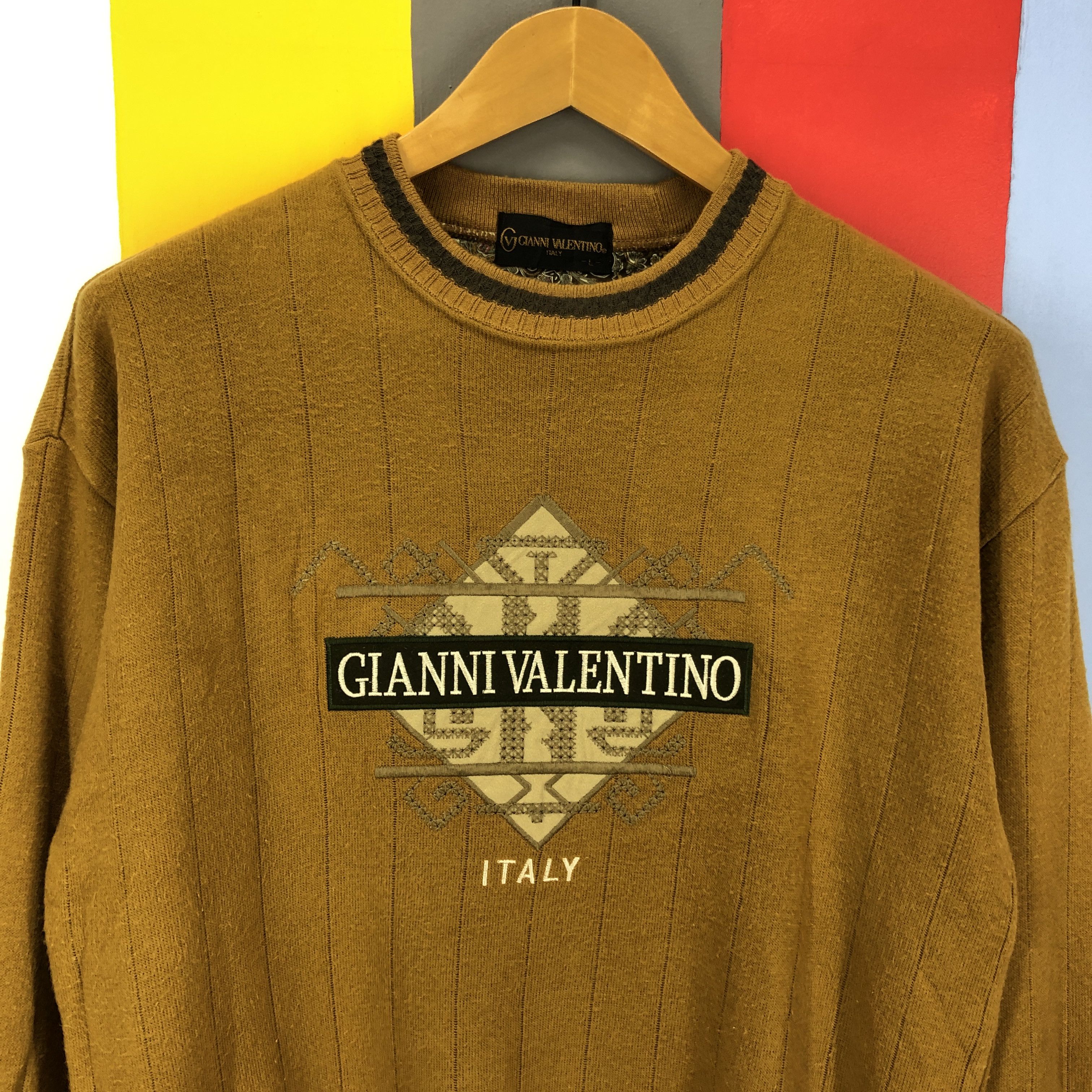 Gianni Valentino Vintage GIANNI VALENTINO Made In Japan Sweatshirt #1064/AK Size US M / EU 48-50 / 2 - 2 Thumbnail