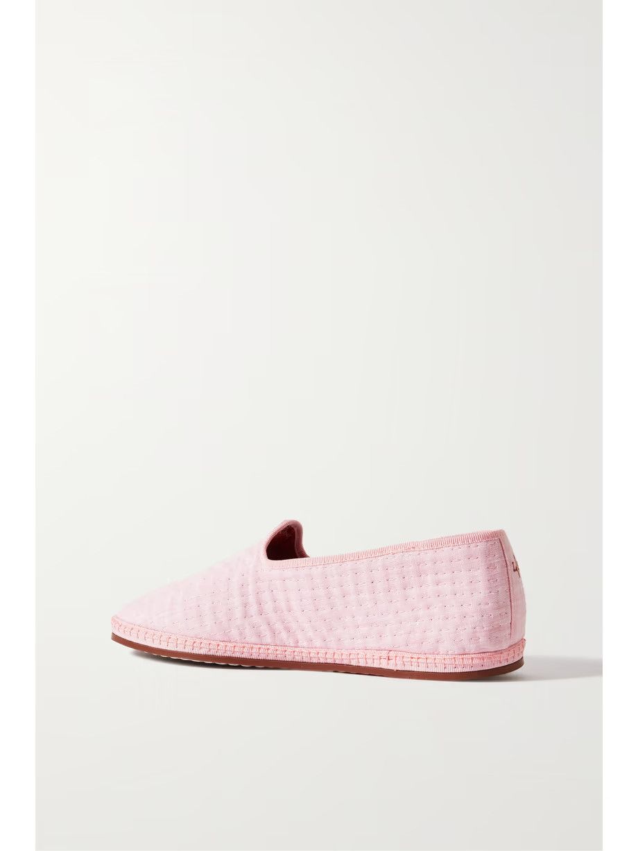 Loro Piana o1w1db10725 Loafers in Pink Size US 6 / IT 36 - 3 Thumbnail