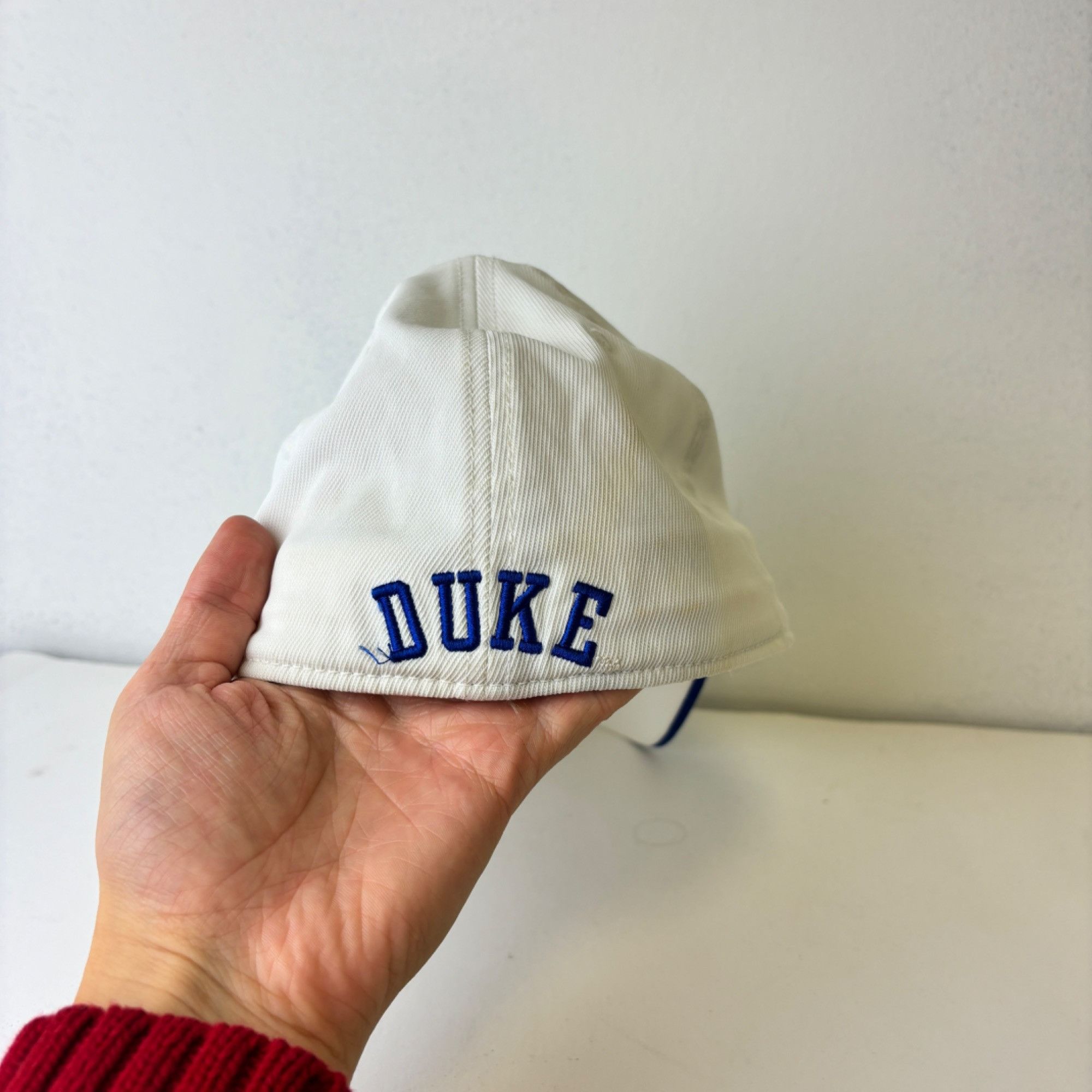 Nike Nike X NFL Duke Blue Devils White Hat Size ONE SIZE - 4 Thumbnail