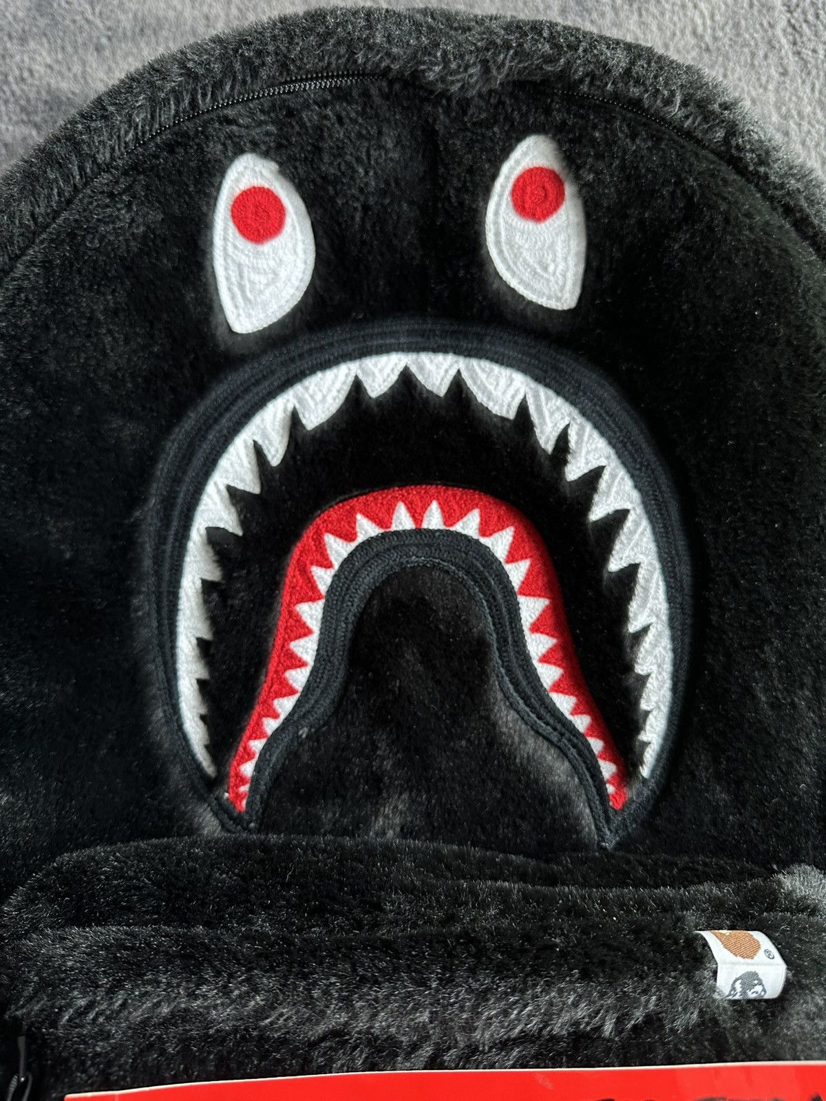 Bape BAPE Faux-Fur Daypack Backpack Size ONE SIZE - 7 Thumbnail