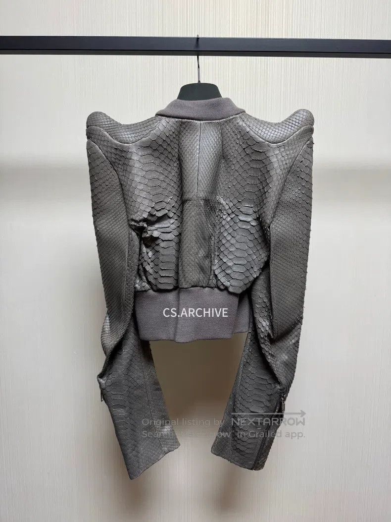 Rick Owens Rick Owens Devil Horns Shoulder Pad Jacket Size US XS / EU 42 / 0 - 2 Thumbnail