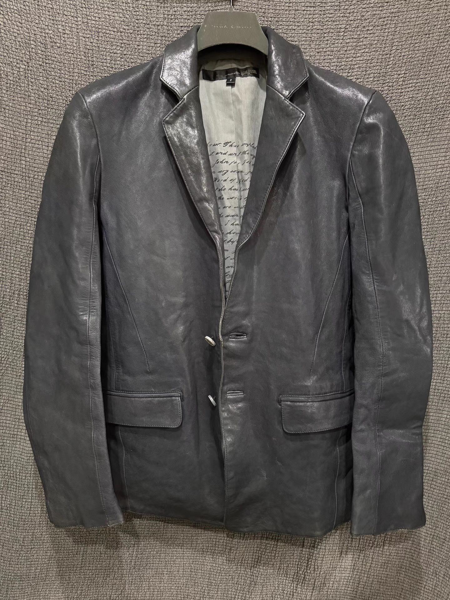 Schlussel SCHLUSE single-vent suit jacket Size US M / EU 48-50 / 2 - 1 Thumbnail