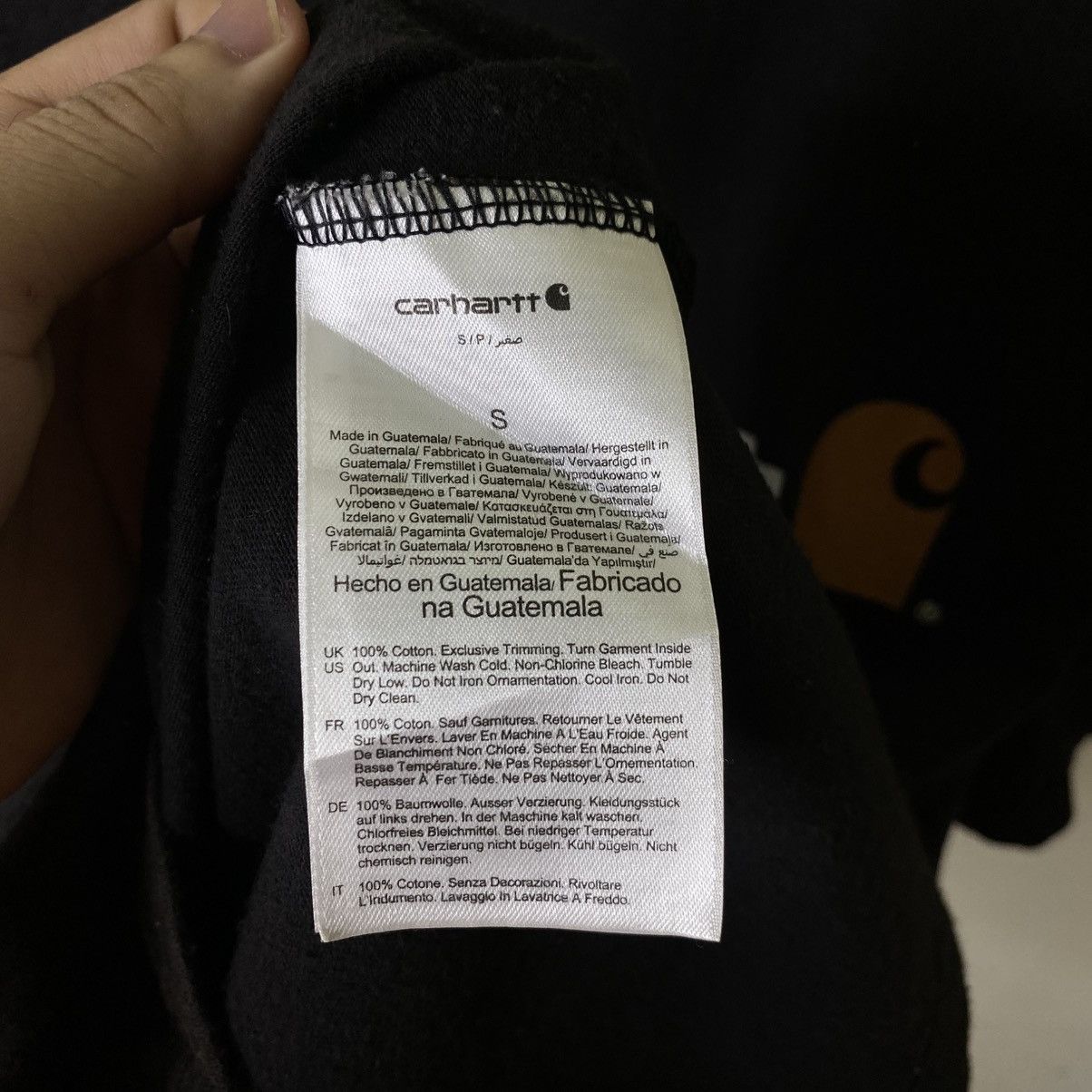 Carhartt Carhartt Loose Fit Black T Shirt Size US L / EU 52-54 / 3 - 4 Thumbnail