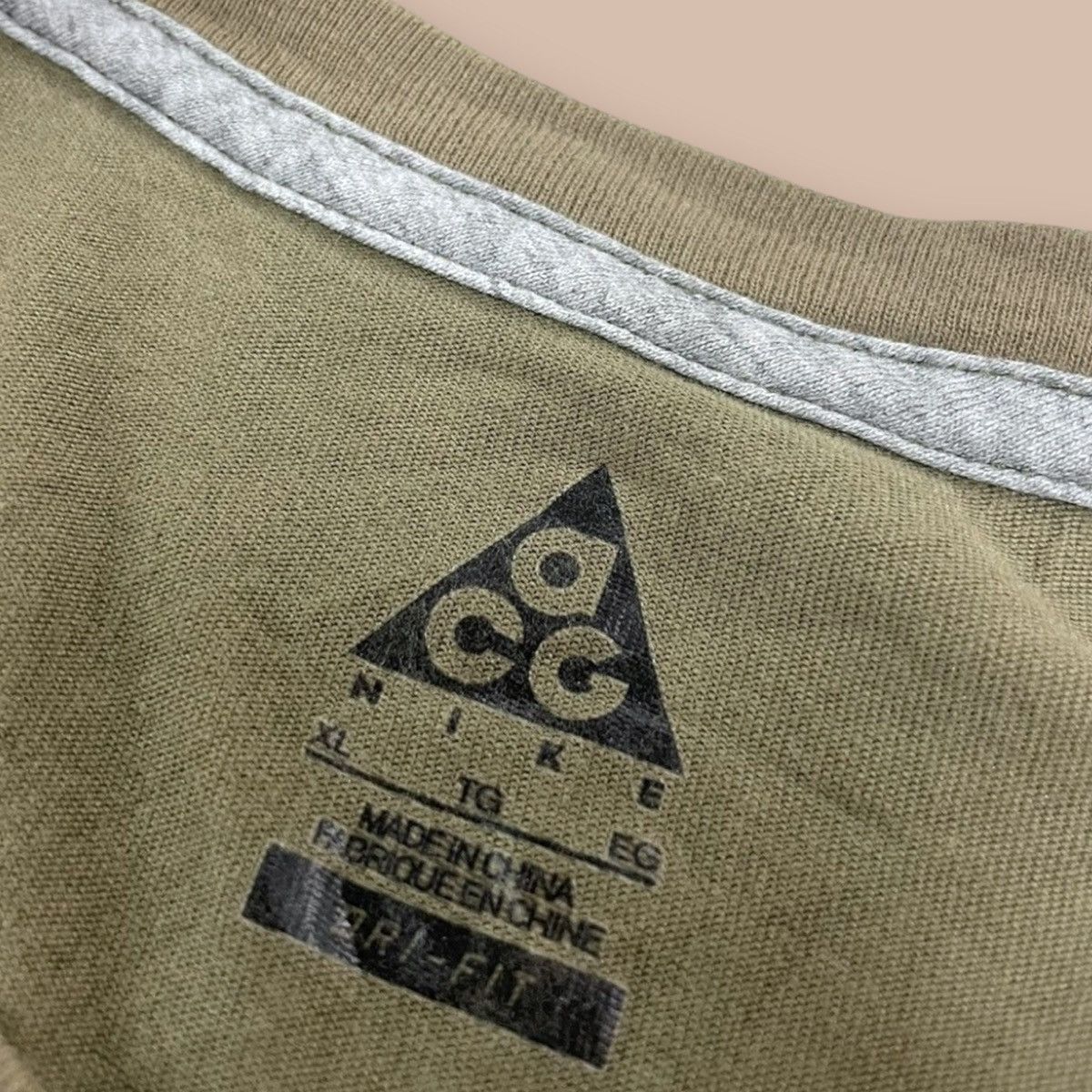Nike ACG Nike ACG Dri-fit Long sleeve Logo Tee Size US XL / EU 56 / 4 - 8 Thumbnail