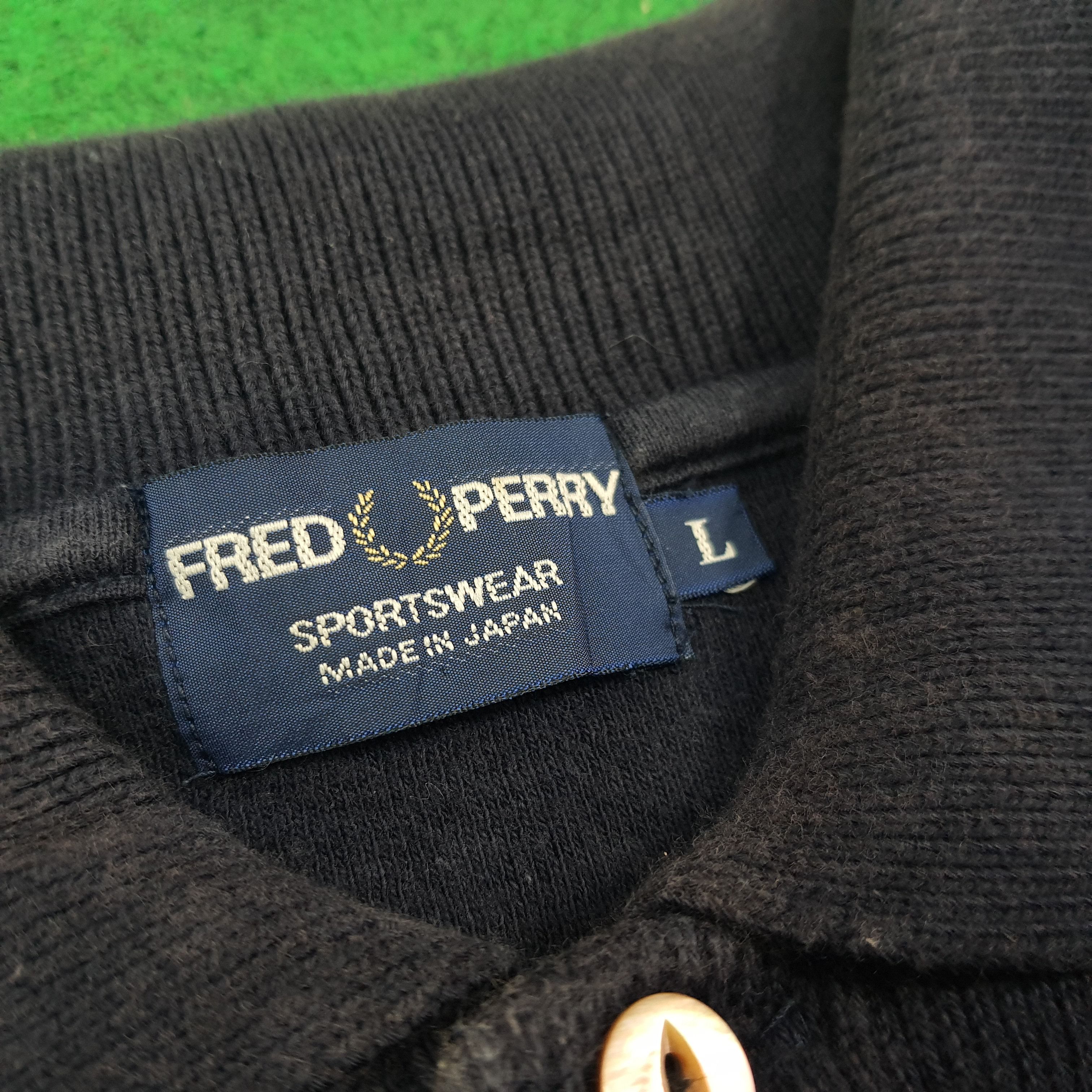 Fred Perry Vintage Fred Perry Sweatshirt Polo Made in Japan C278N23 Size US M / EU 48-50 / 2 - 6 Thumbnail