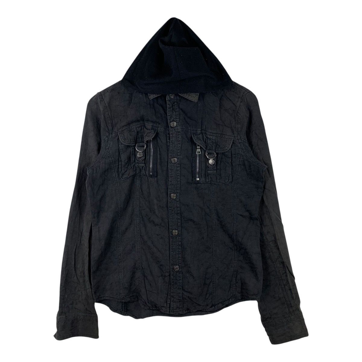 In The Attic × Japanese Brand IN THE ATTIC Japanese Brand Casualwear Hoodie Shirts Size M / US 6-8 / IT 42-44 - 1 Thumbnail
