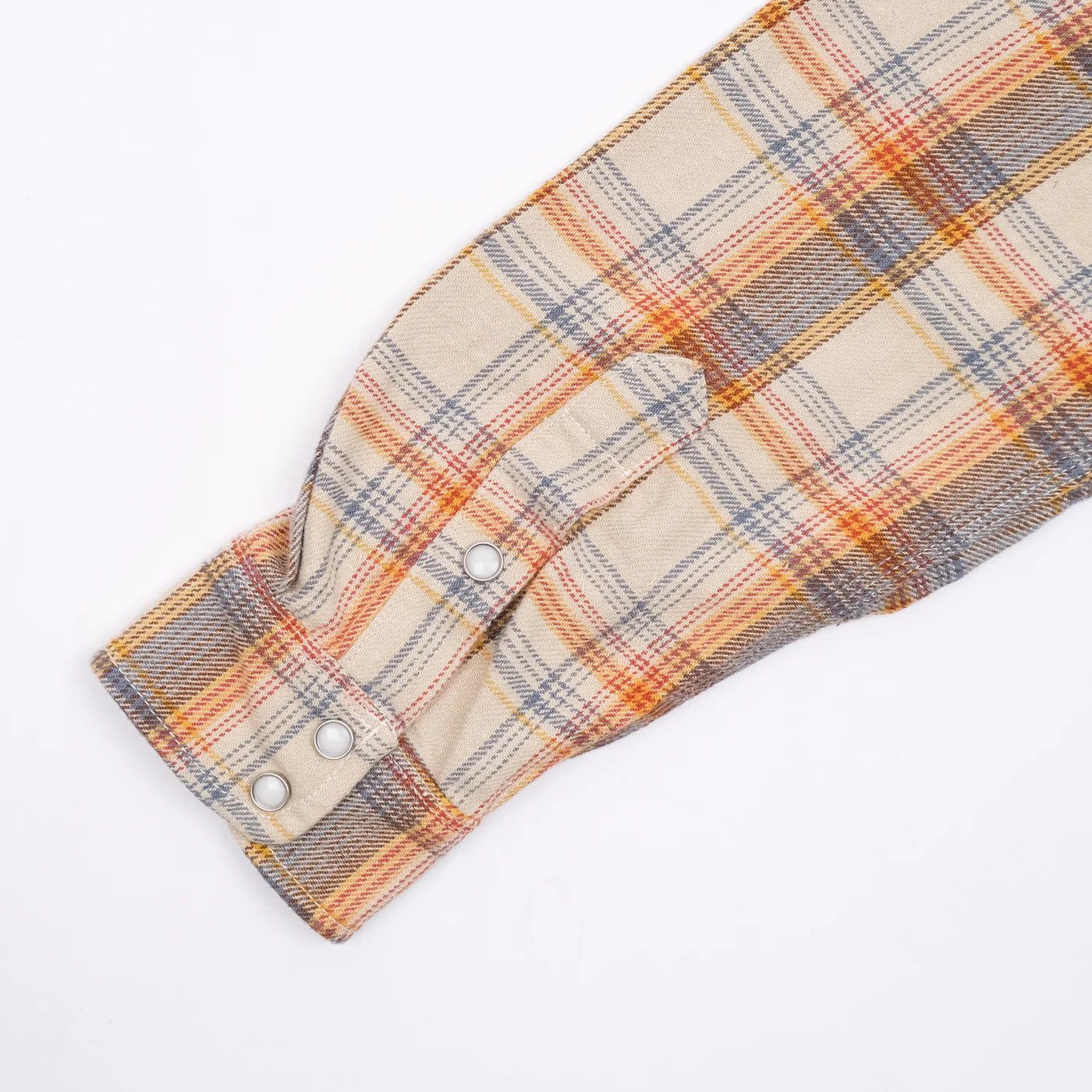 Freenote Cloth 💚 Freenote Cloth Lancaster Cream Shadow Plaid Medium NEW Size US M / EU 48-50 / 2 - 4 Thumbnail