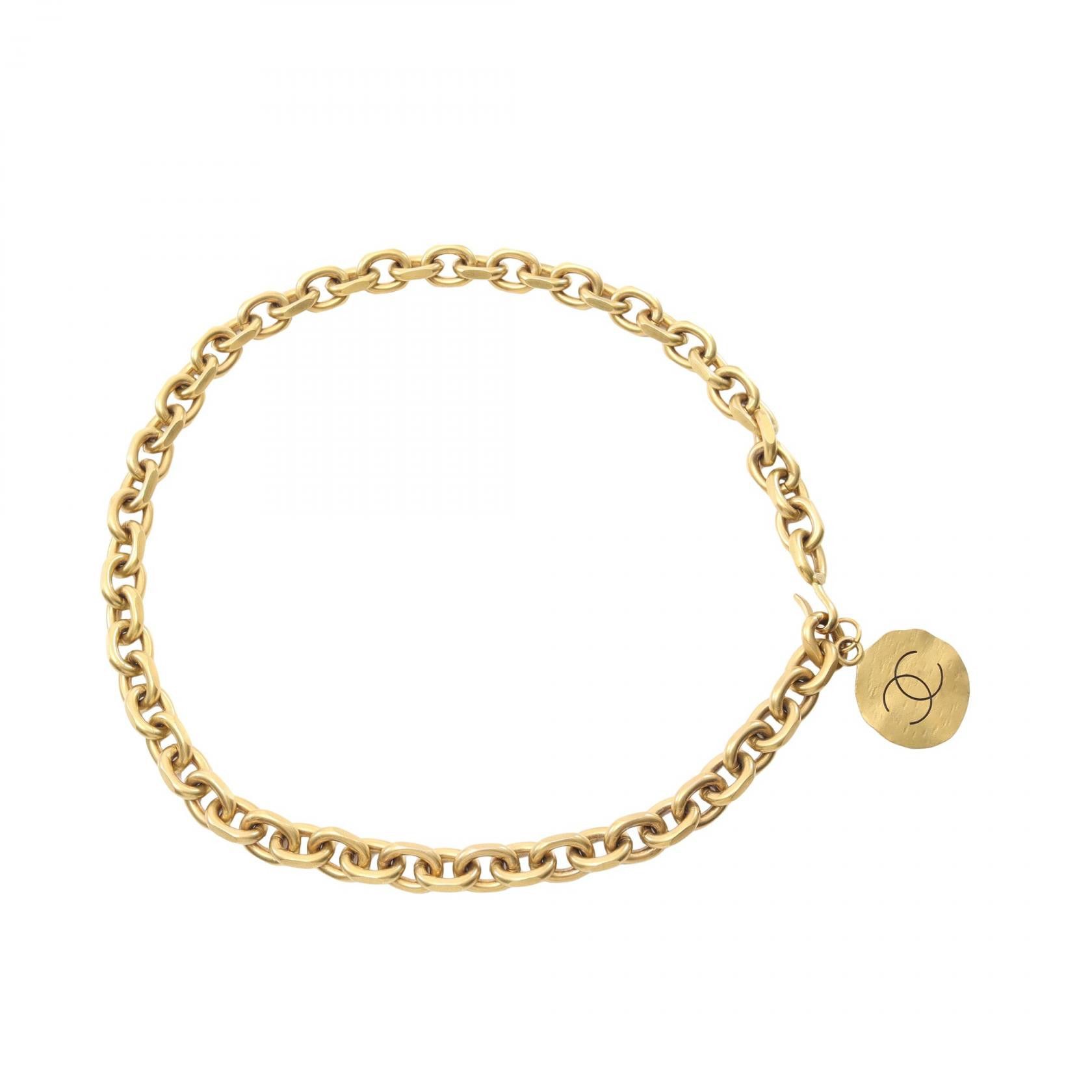 Chanel Chanel Coco Mark Chain Belt Metal Other