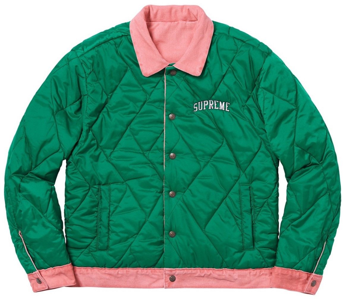 Supreme x Levis Quilted Reversible Jacket Sz.L
