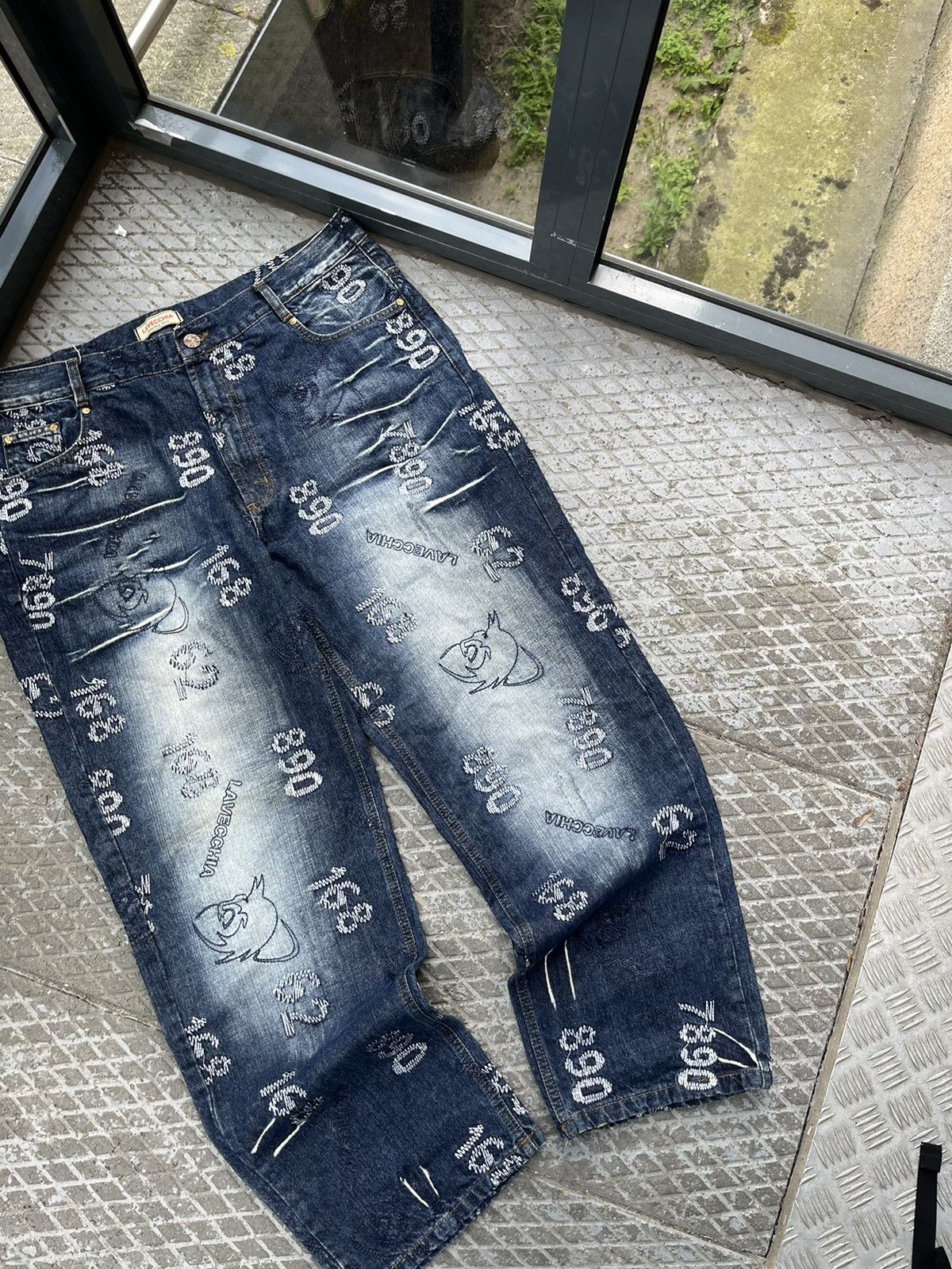Other Avant Garde jeans vintage Y2K Size US 39 - 4 Thumbnail